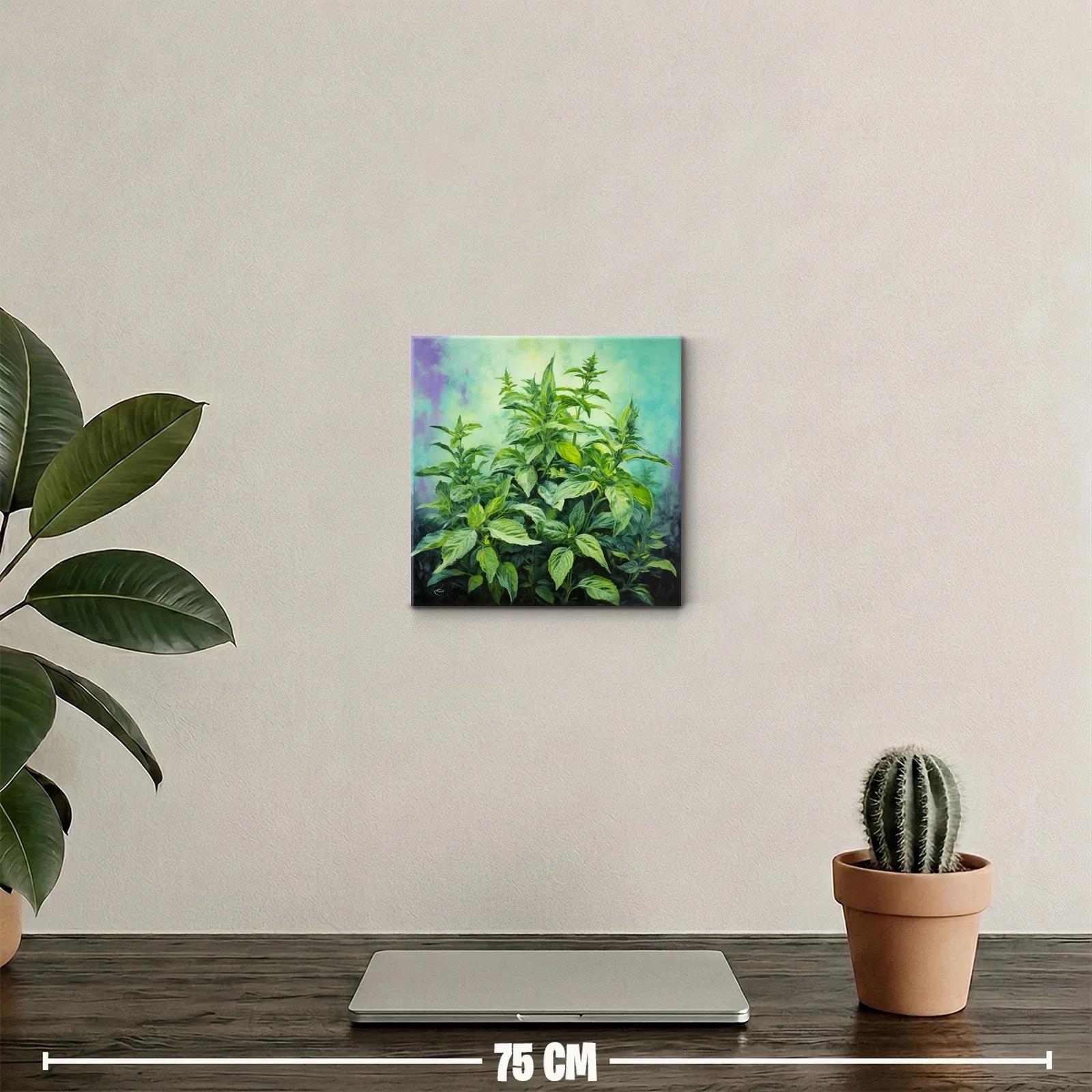 Vegetación exuberante en tonos verdes vibrantes — miniatura 2