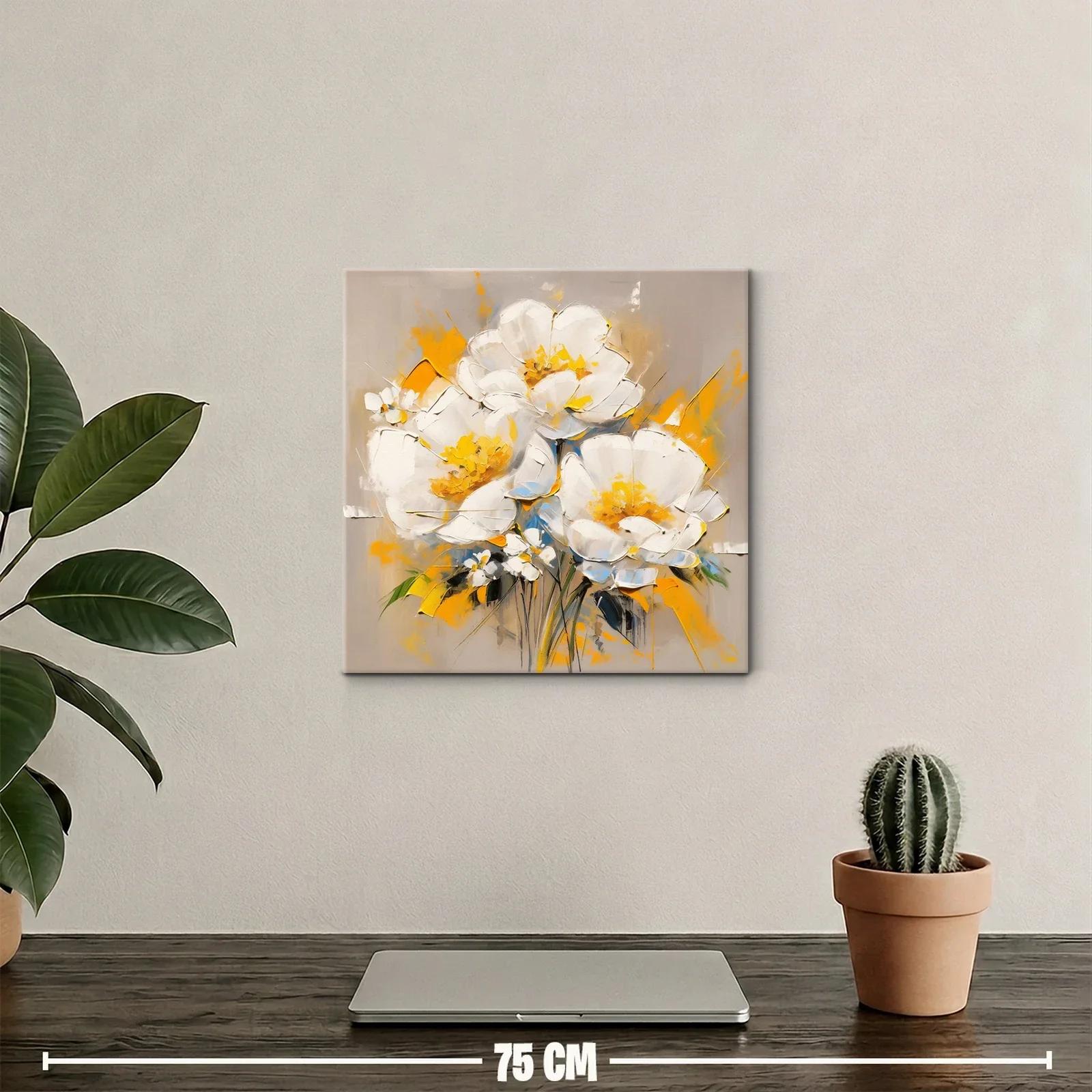 Elegancia floral con tonos cálidos y vibrantes — miniatura 2