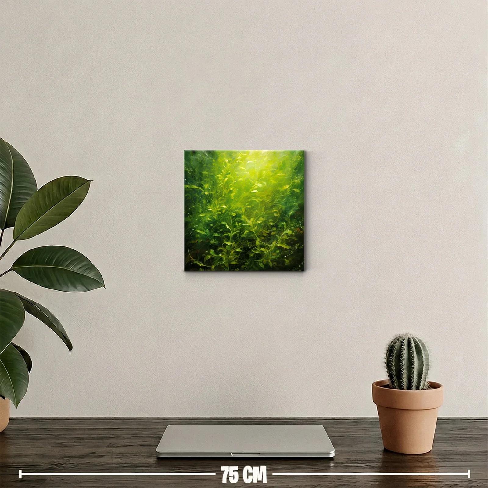 Explosión de tonos verdes con luz natural intensa — miniatura 2