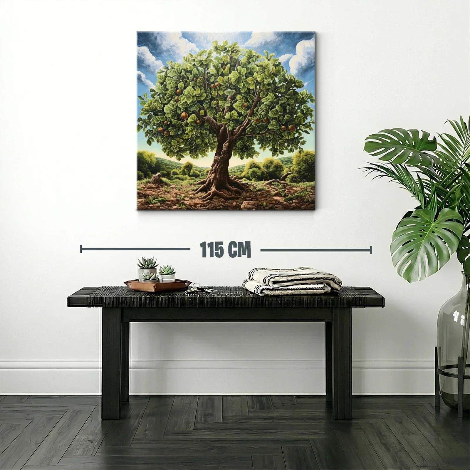 Árbol frondoso con frutos bajo un cielo luminoso y abierto — miniatura 2
