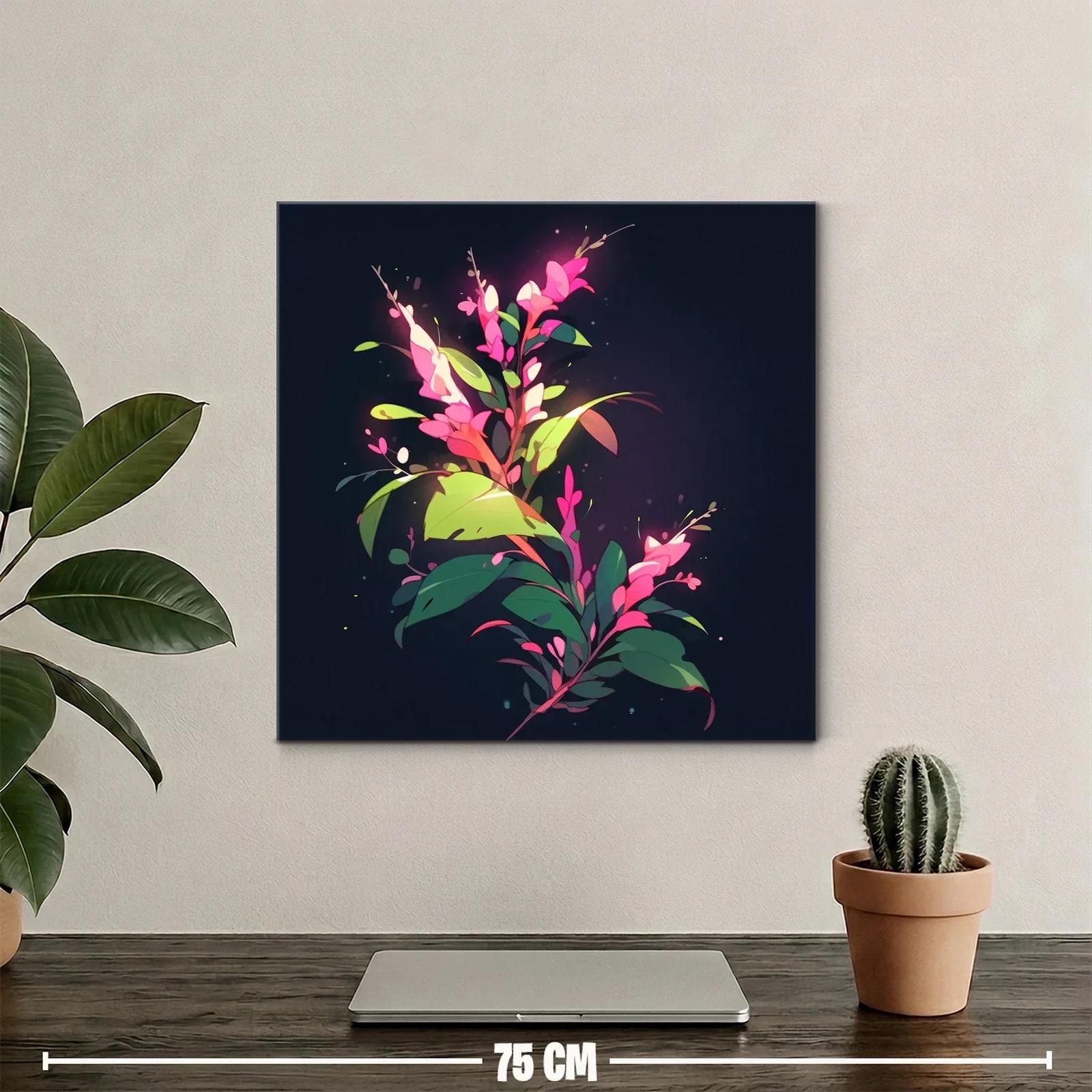 Rama Floral Vibrante con Destellos de Luz — miniatura 2
