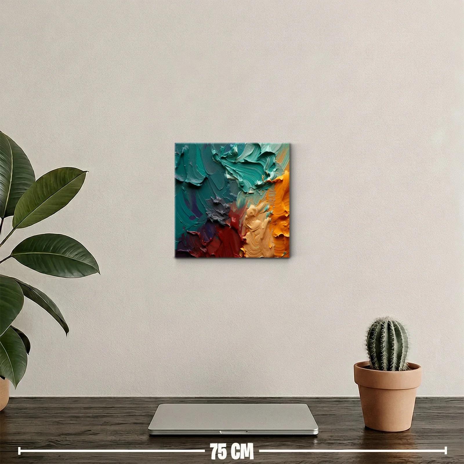 Explosión de color con texturas en tonos vibrantes — miniatura 2