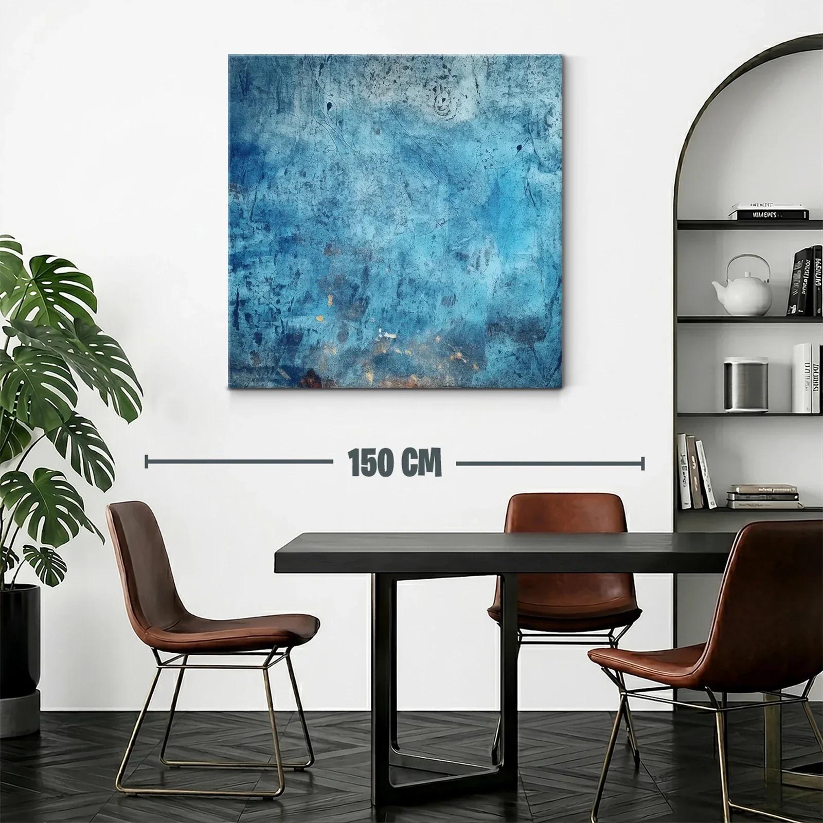 Inspiración abstracta en tonos azules y grises — miniatura 2