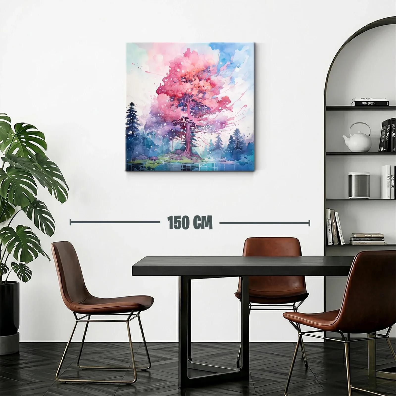 Árbol con follaje vibrante en paisaje sereno — miniatura 2