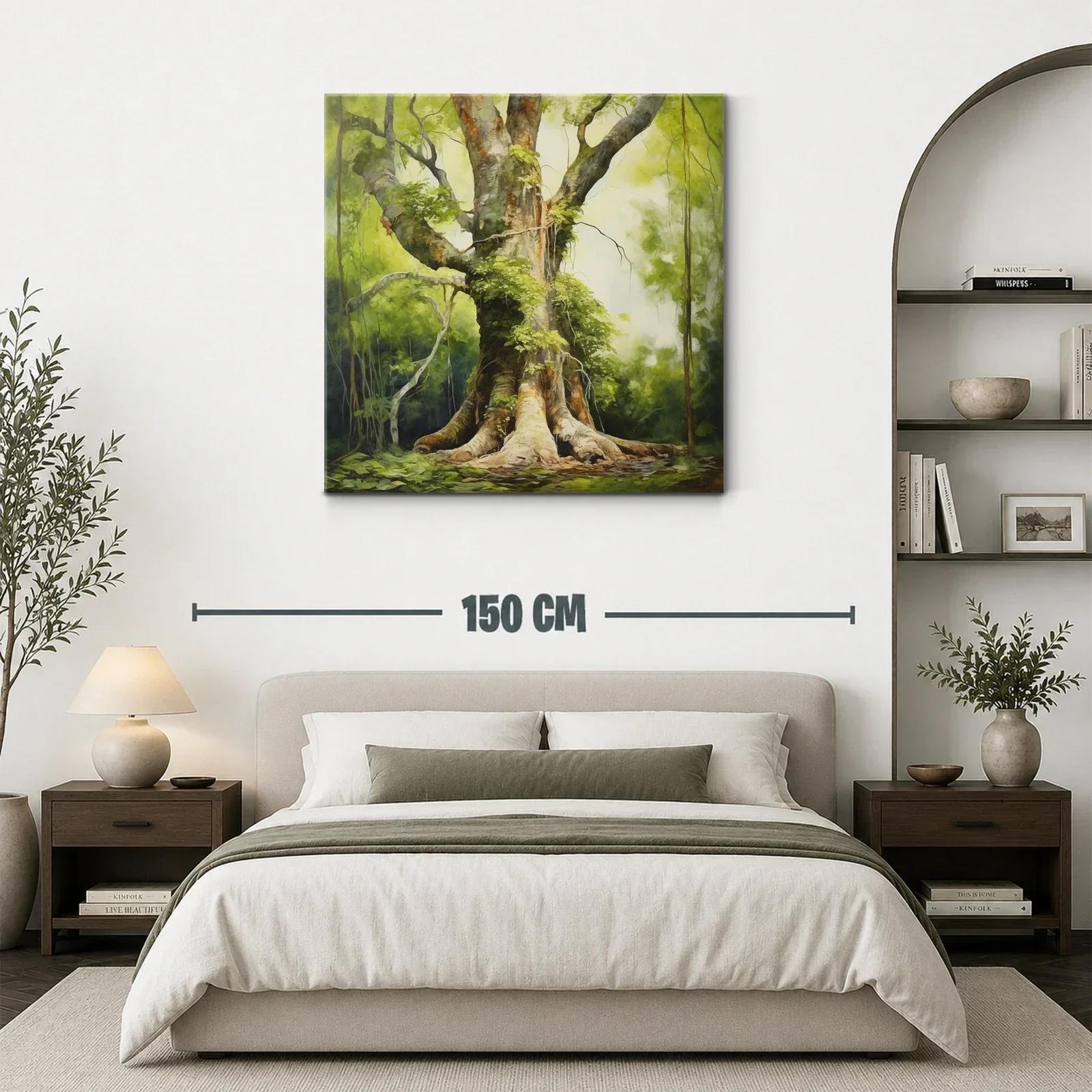 Imponente árbol que simboliza fuerza y conexión natural — miniatura 3