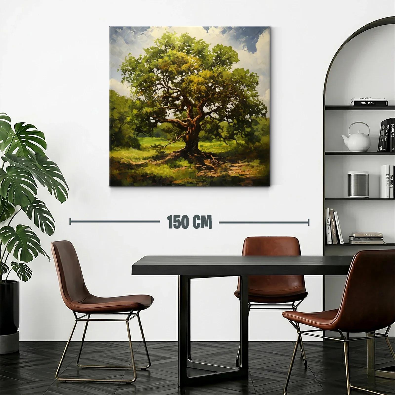 Árbol solitario con luz cálida en paisaje natural — miniatura 2