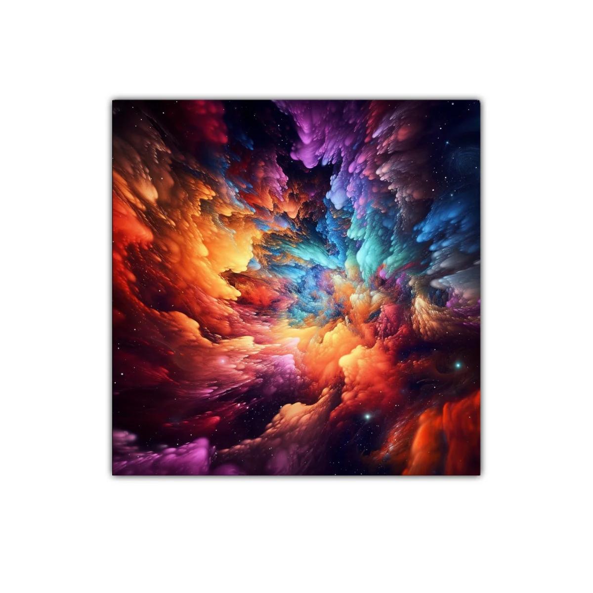 Explosión de colores cósmicos llenos de energía vibrante — imagen principal