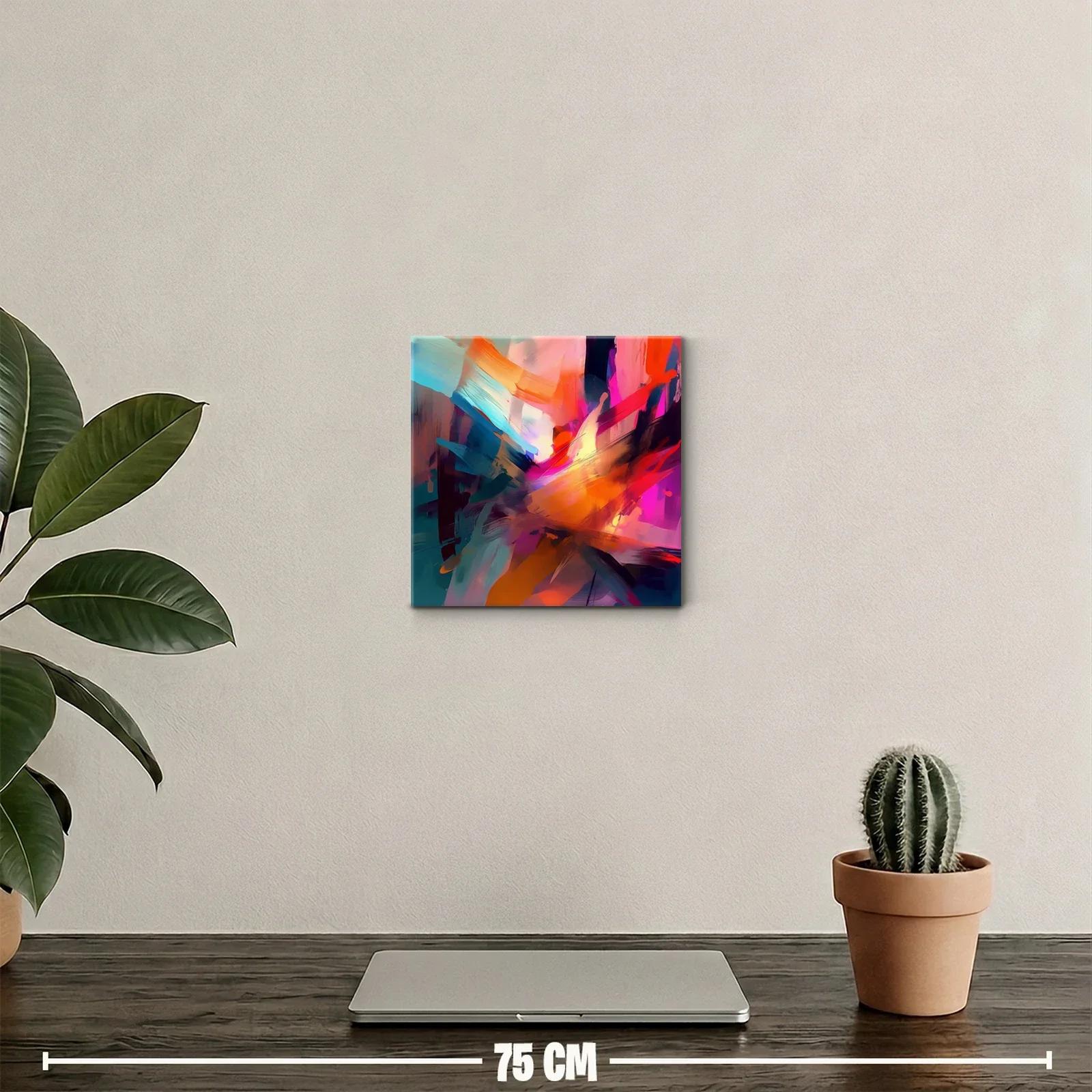 Explosión dinámica de color y energía abstracta vibrante — miniatura 2