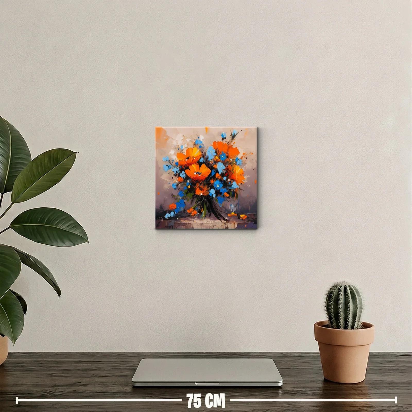Exuberante ramo de flores vibrantes y coloridas — miniatura 2