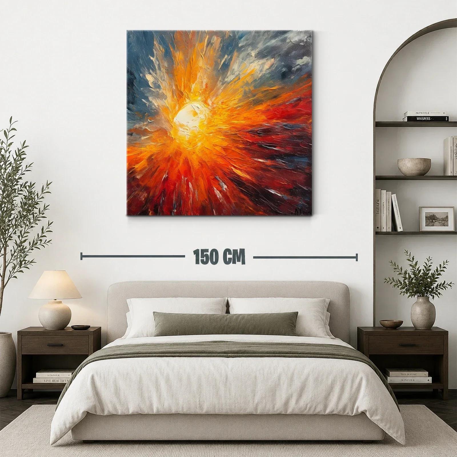 Explosión de luz en tonos cálidos y vibrantes — miniatura 3