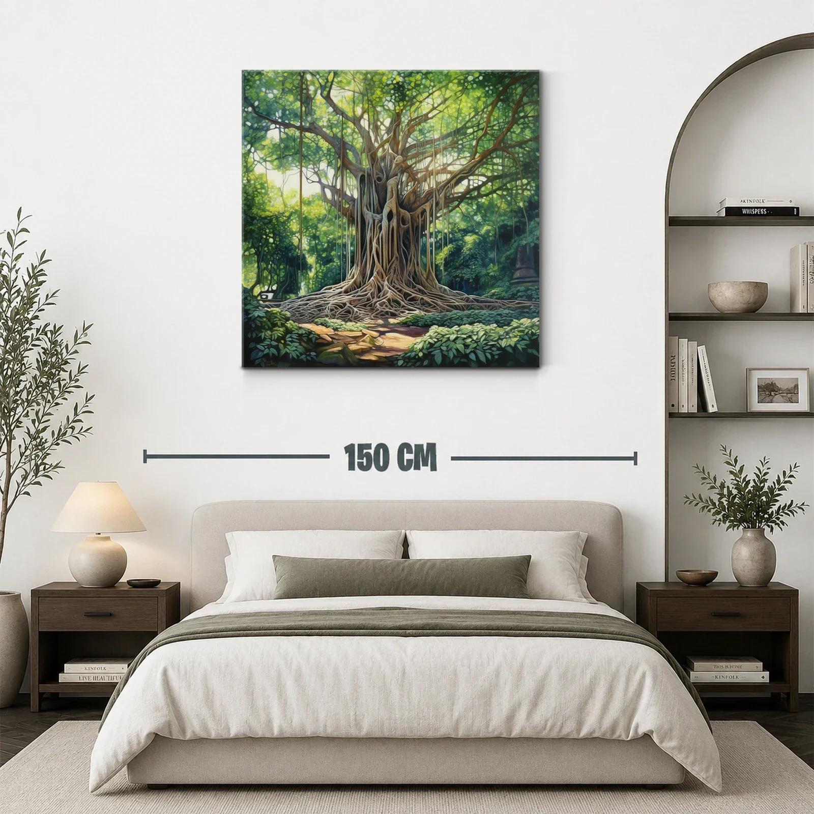 Impresionante árbol antiguo bajo la luz del sol — miniatura 3
