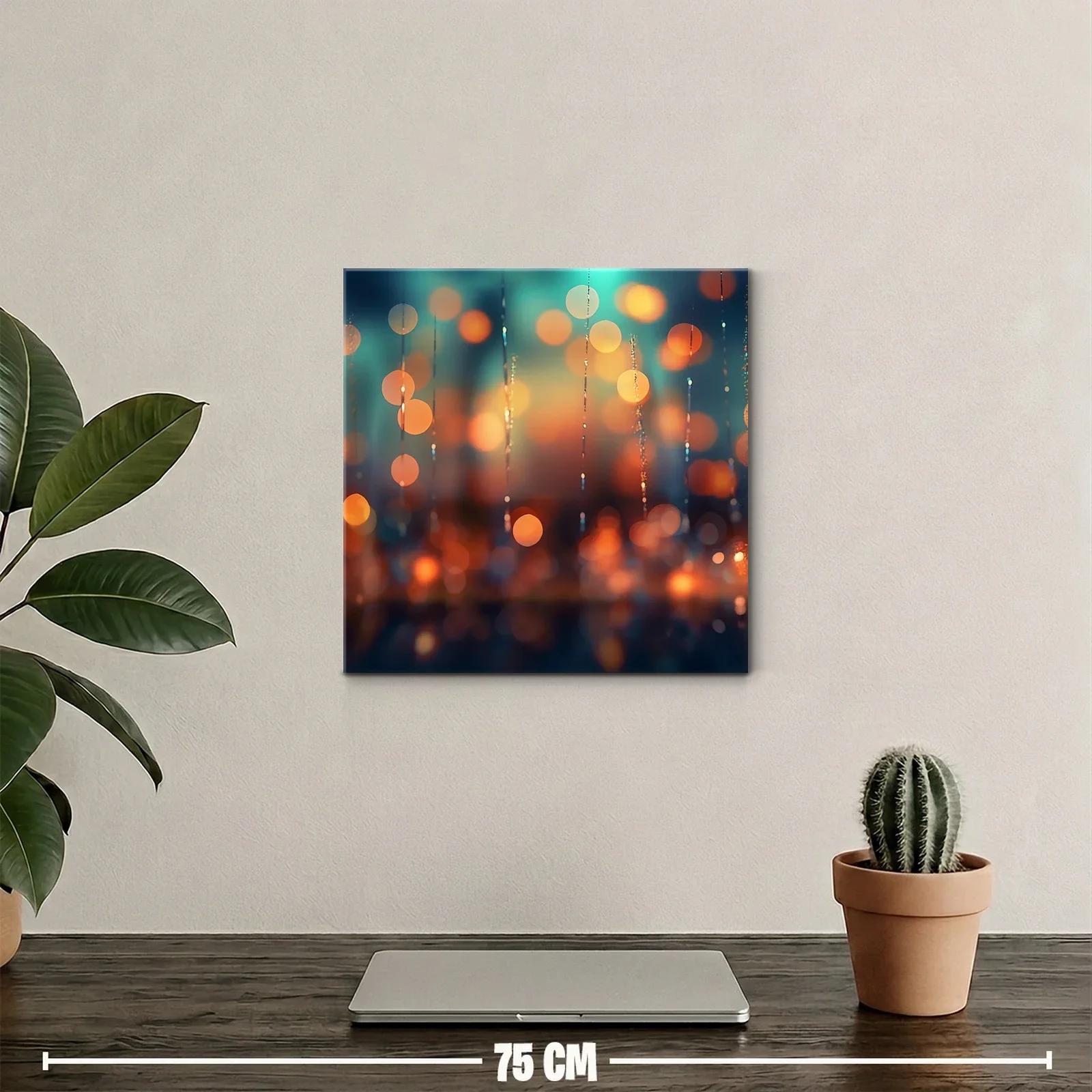 Luces abstractas cálidas para ambiente acogedor y moderno — miniatura 2