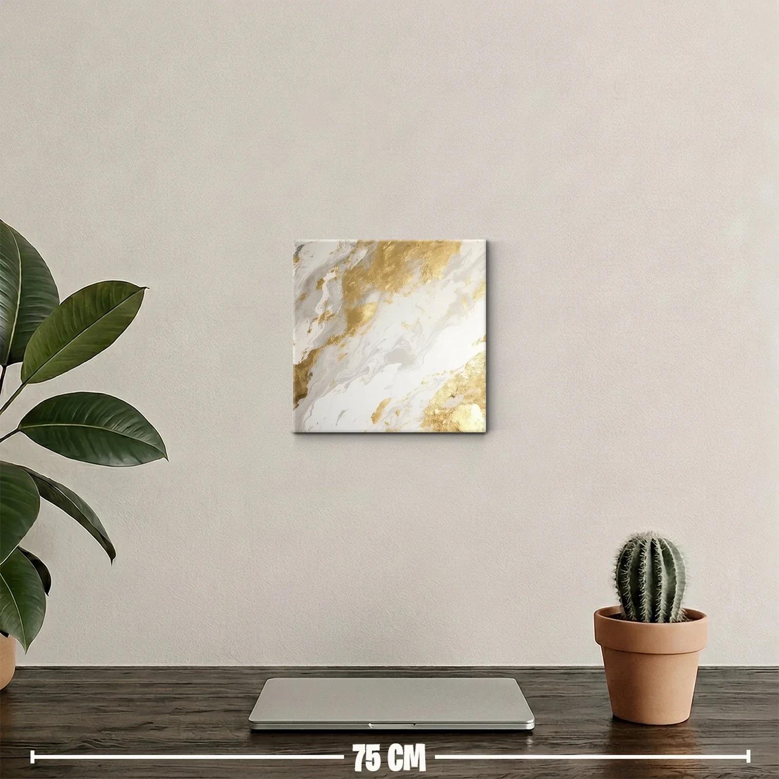 Arte abstracto con detalles en dorado para un estilo sofisticado — miniatura 2