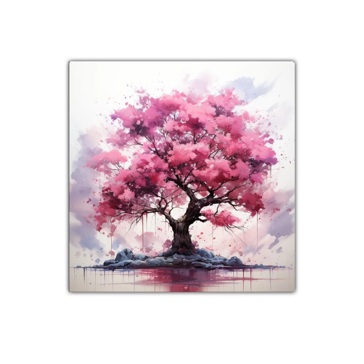 Árbol esplendoroso con flores rosas vibrantes — imagen principal