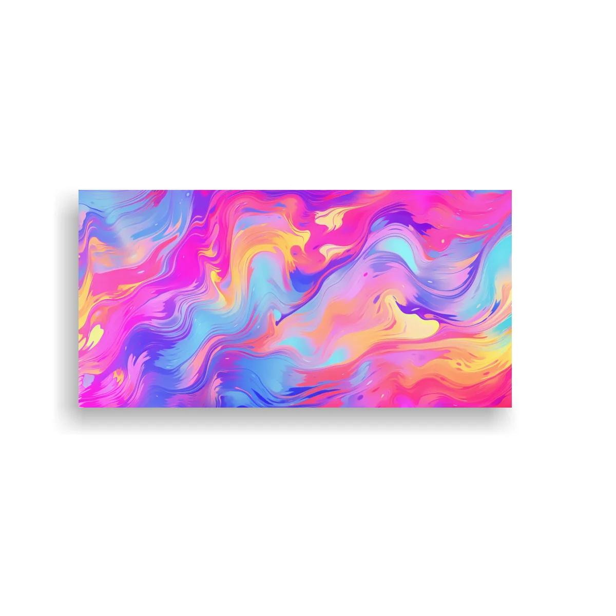 Cuadro remolino de color con vetas marmoladas