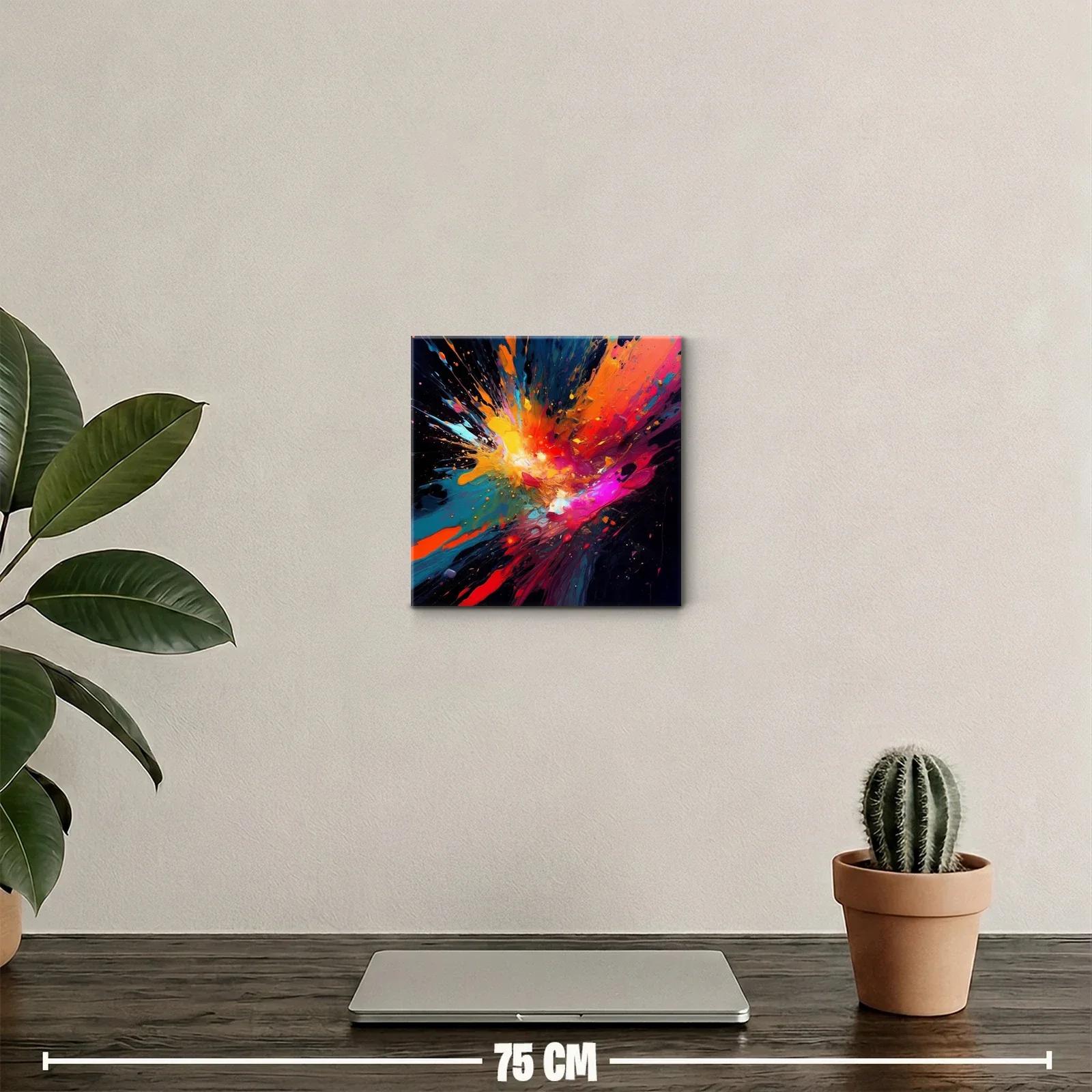 Explosión de color vibrante y energía dinámica — miniatura 2