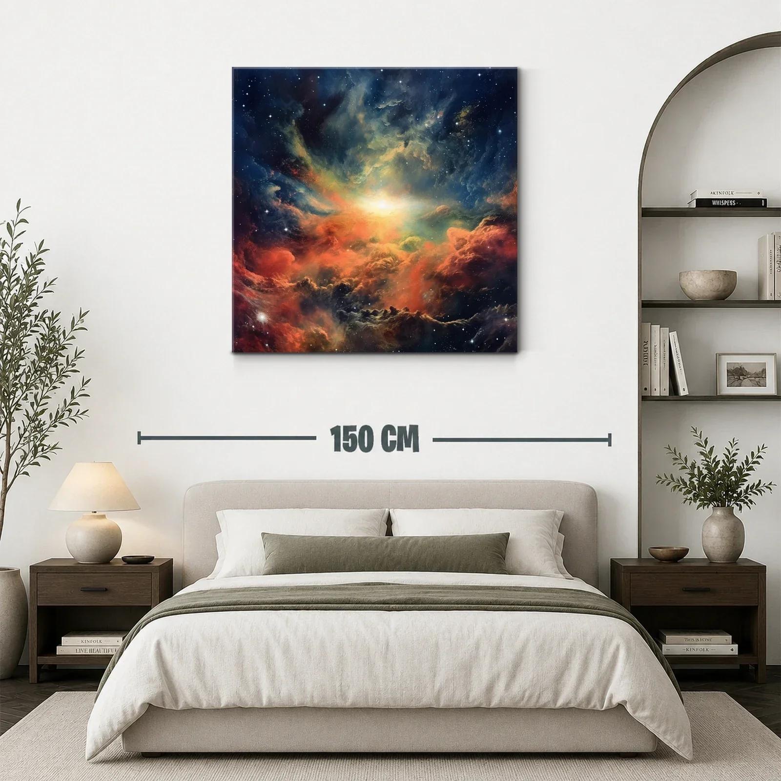 Explosión Cósmica en Cielo Estrellado Intenso — miniatura 3