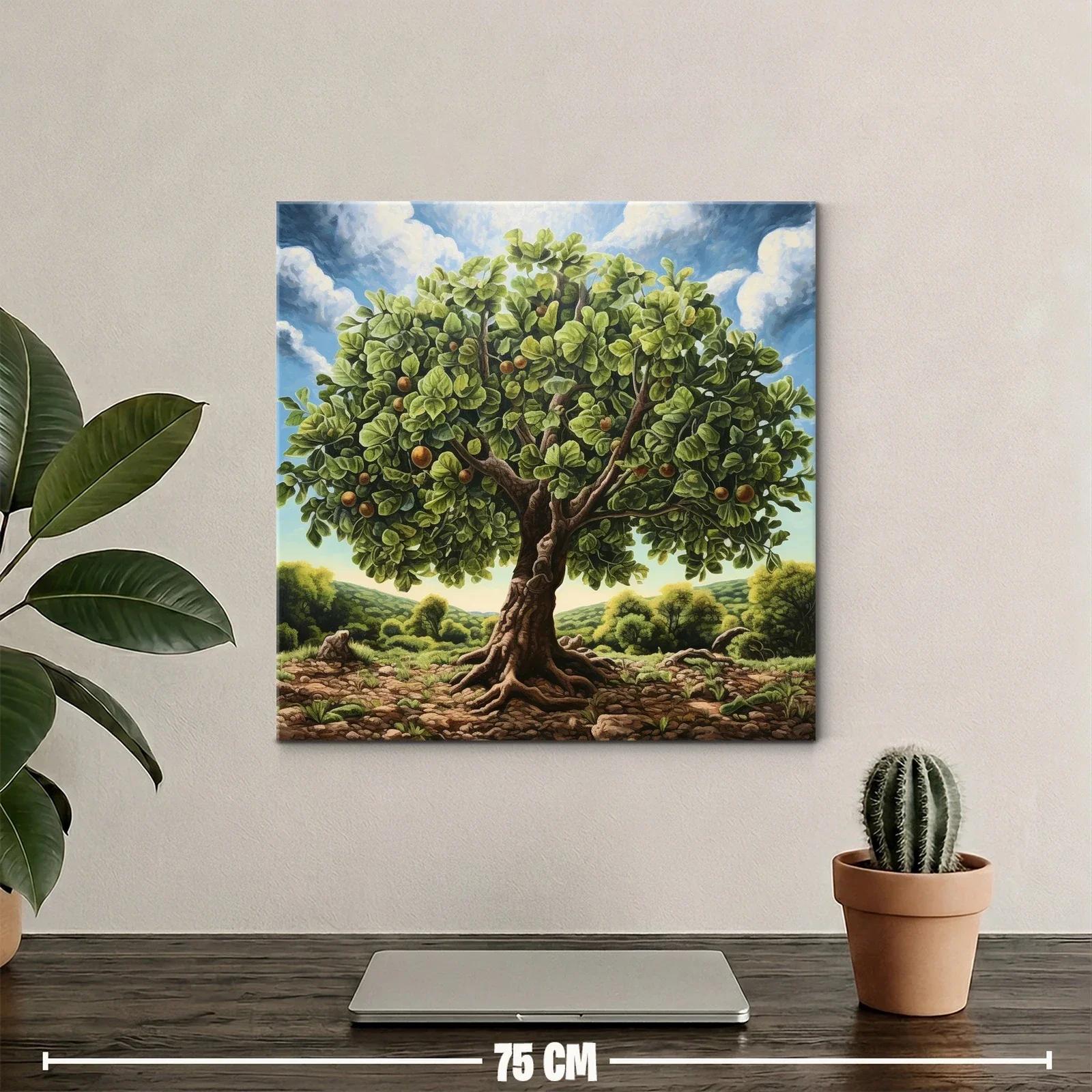Árbol frondoso con frutos bajo un cielo luminoso y abierto — miniatura 2