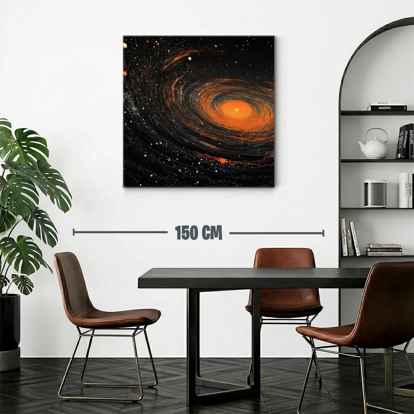 Galaxia Espiral con Luminiscencia Cálida — miniatura 2