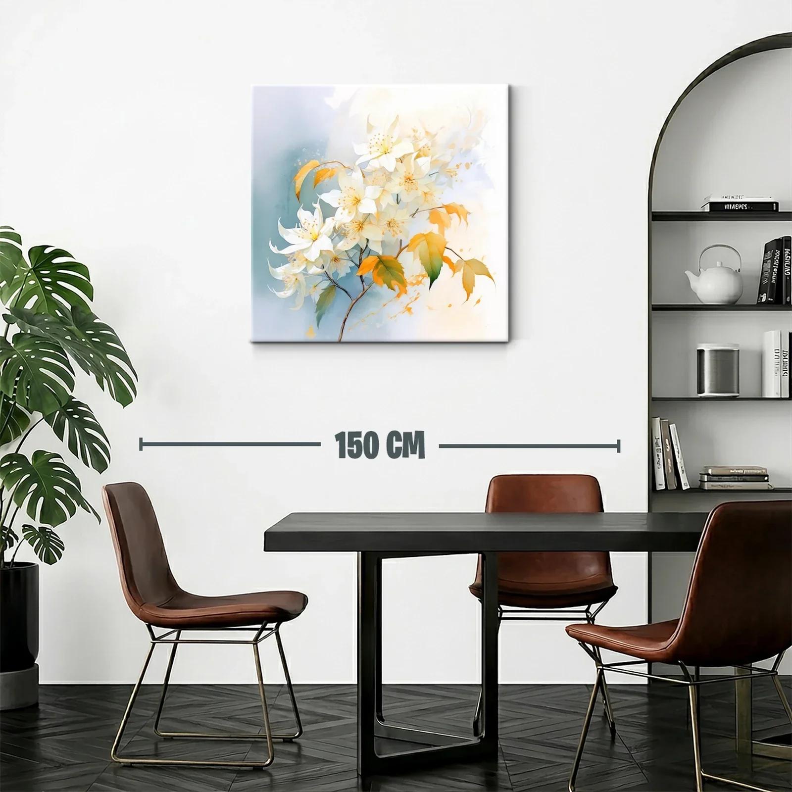 Ramo de flores delicadas con tonos cálidos y suaves — miniatura 2