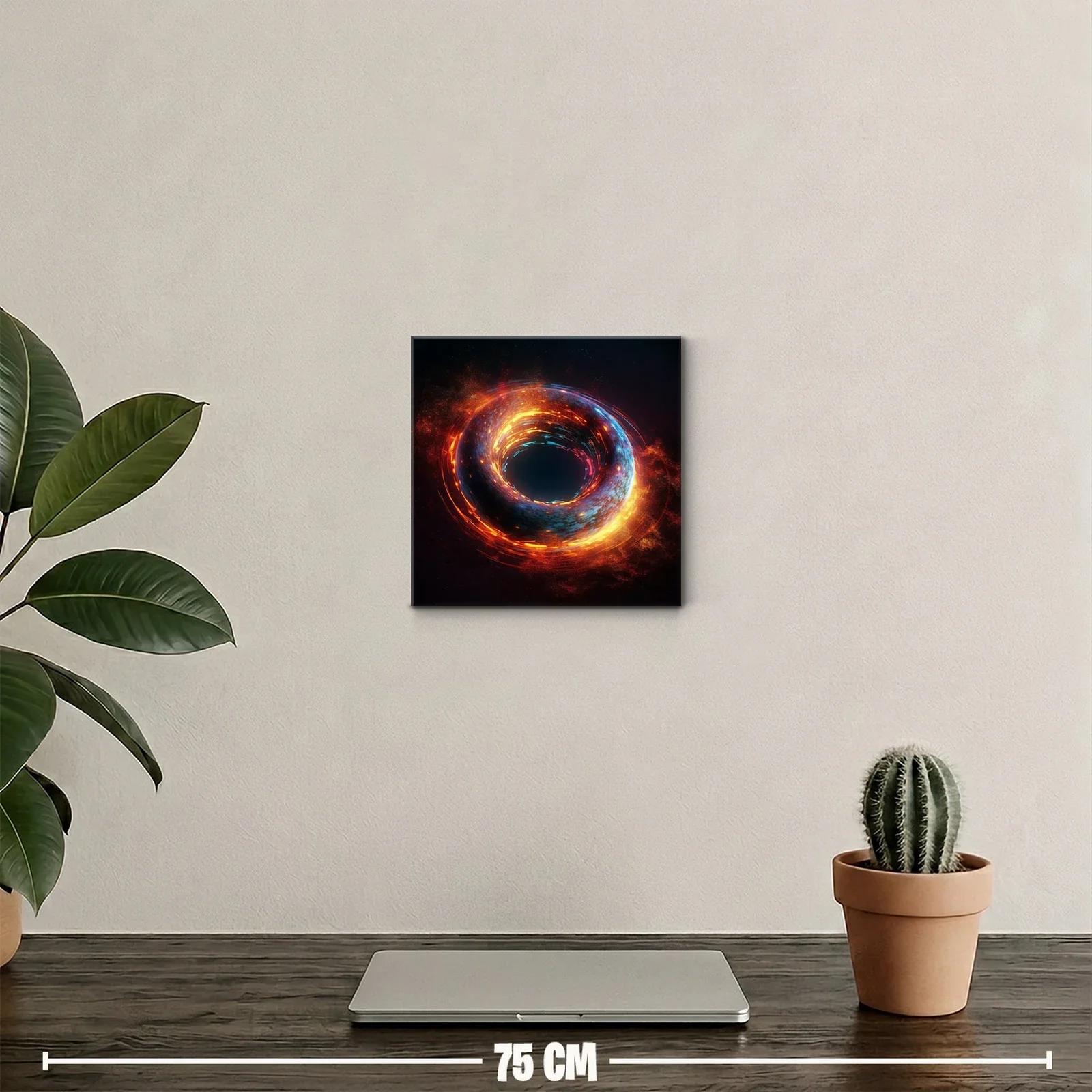 Explosión de energía cósmica en espiral vibrante — miniatura 2