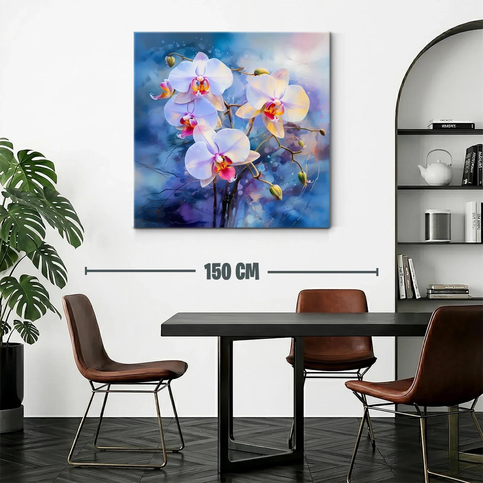 Orquídeas blancas en ambiente onírico y sereno — miniatura 2