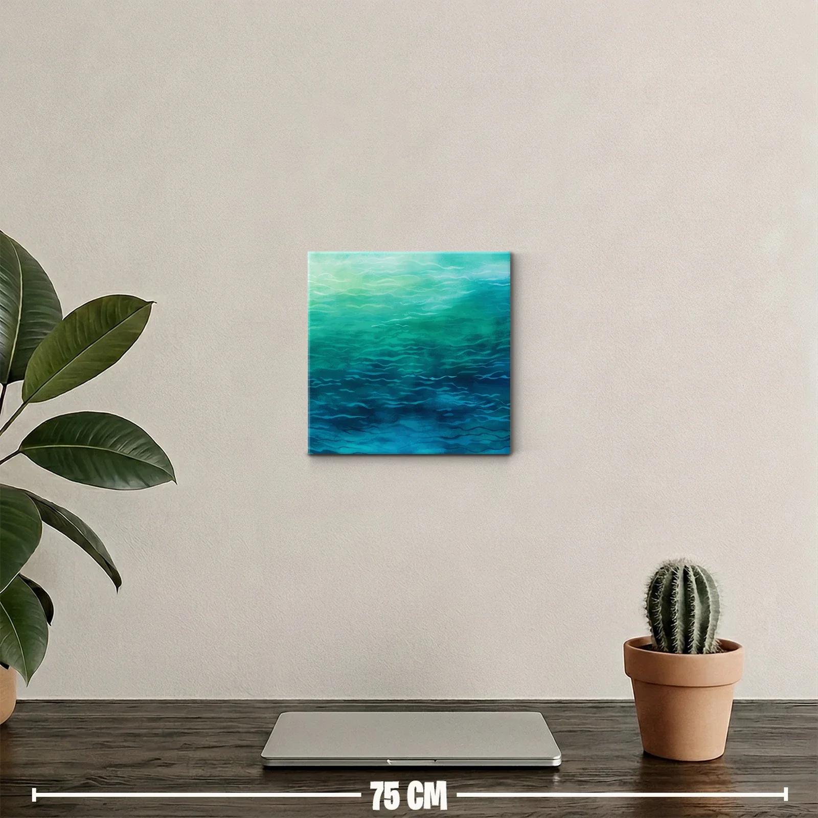 Travesía tranquila en tonos de azul y verde marino — miniatura 2