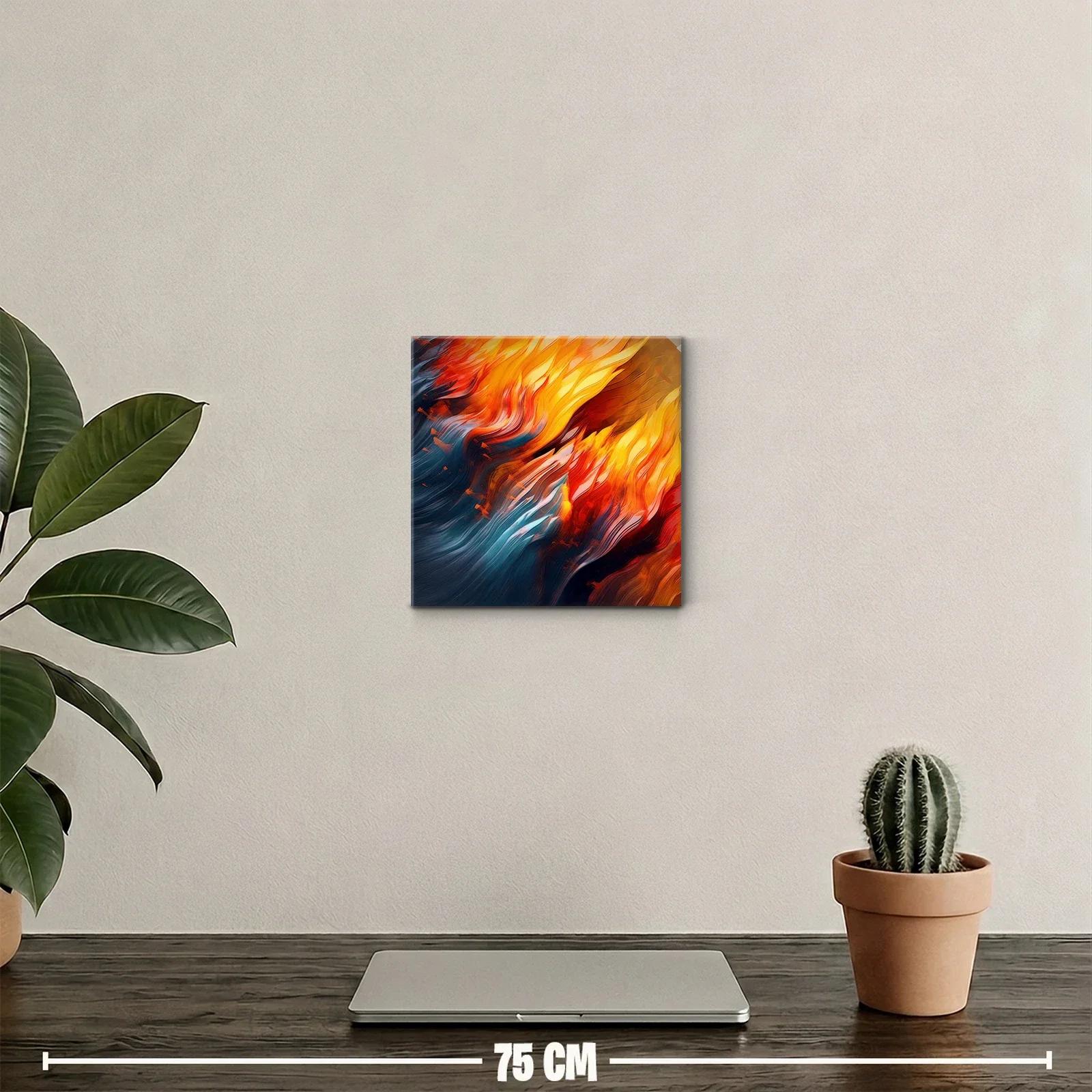 Cuadro decorativo con vibrante juego de luces y sombras — miniatura 2