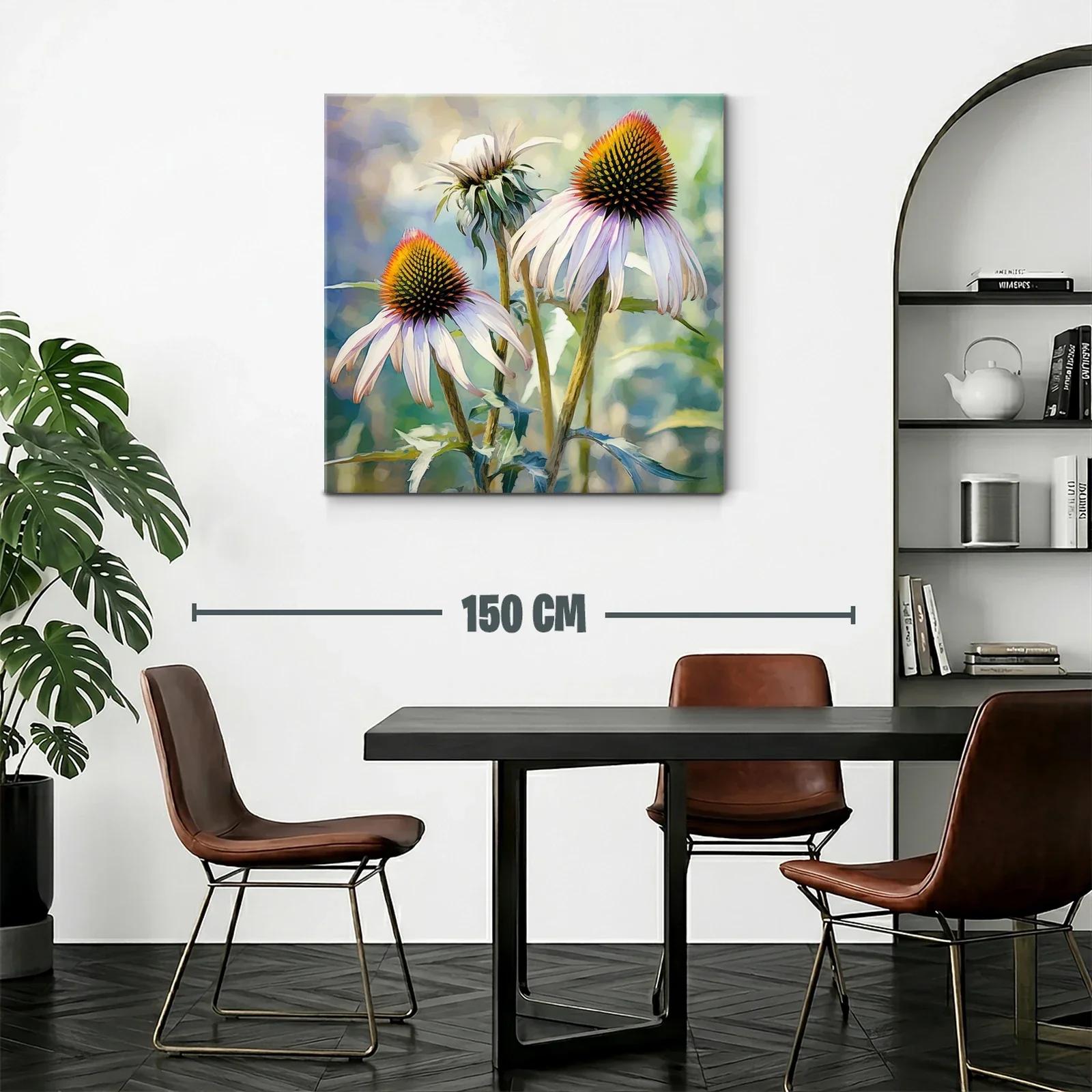 Flores vibrantes con toques cálidos y sutiles tonos pastel — miniatura 2