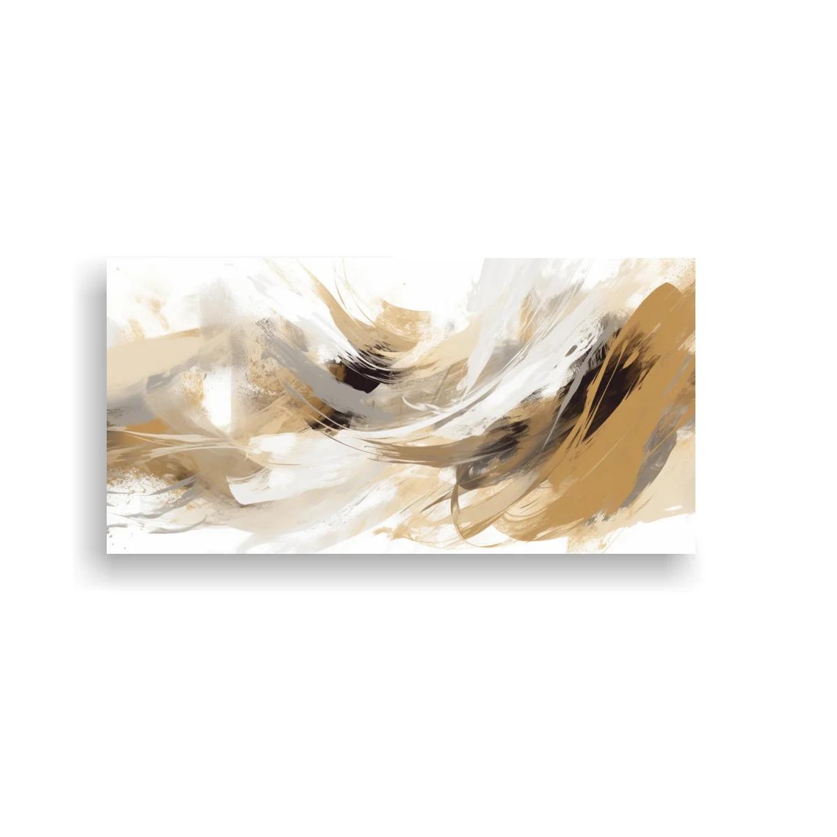 Cuadro composición abstracta abierta y dinámica