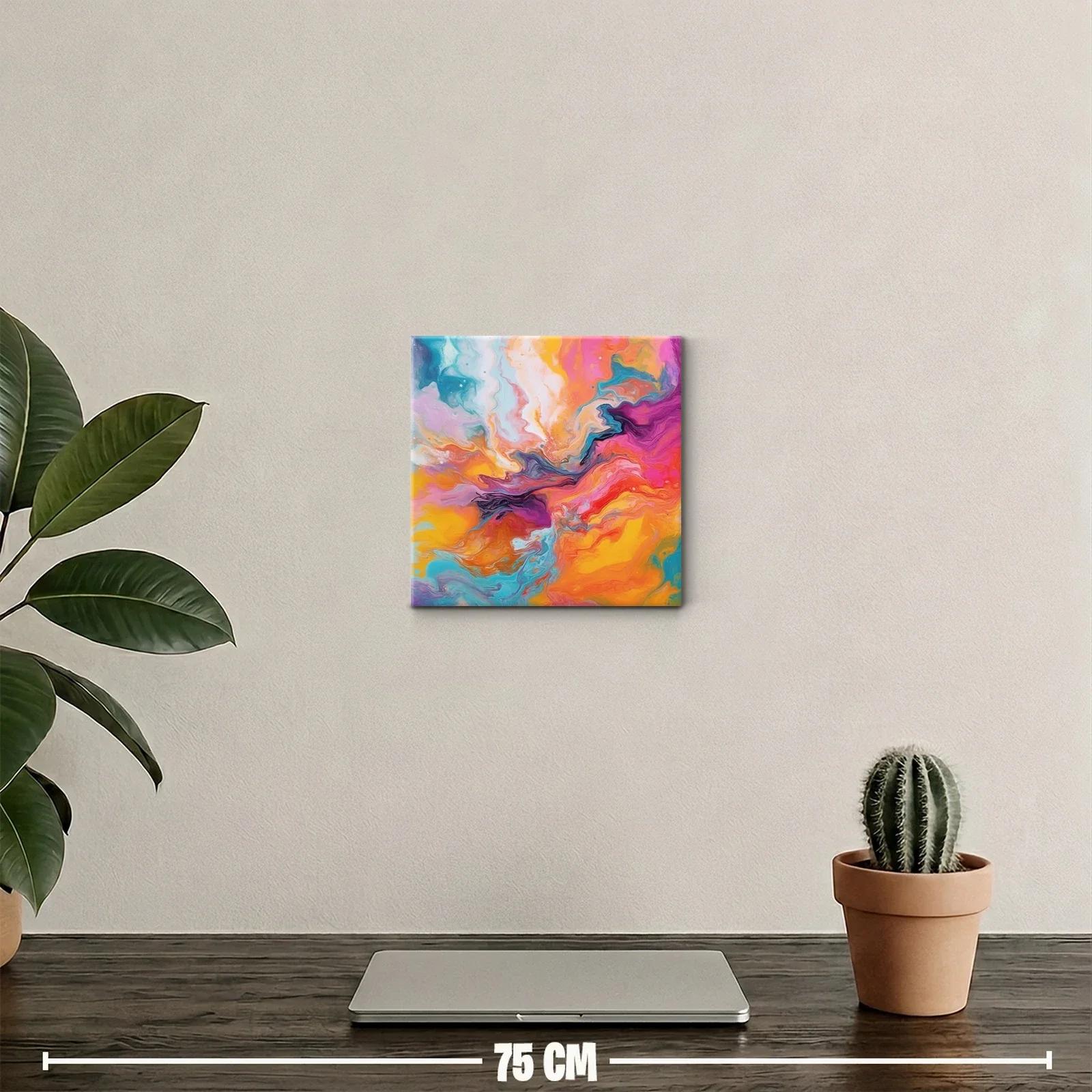 Explosión vibrante de colores en movimiento dinámico — miniatura 2