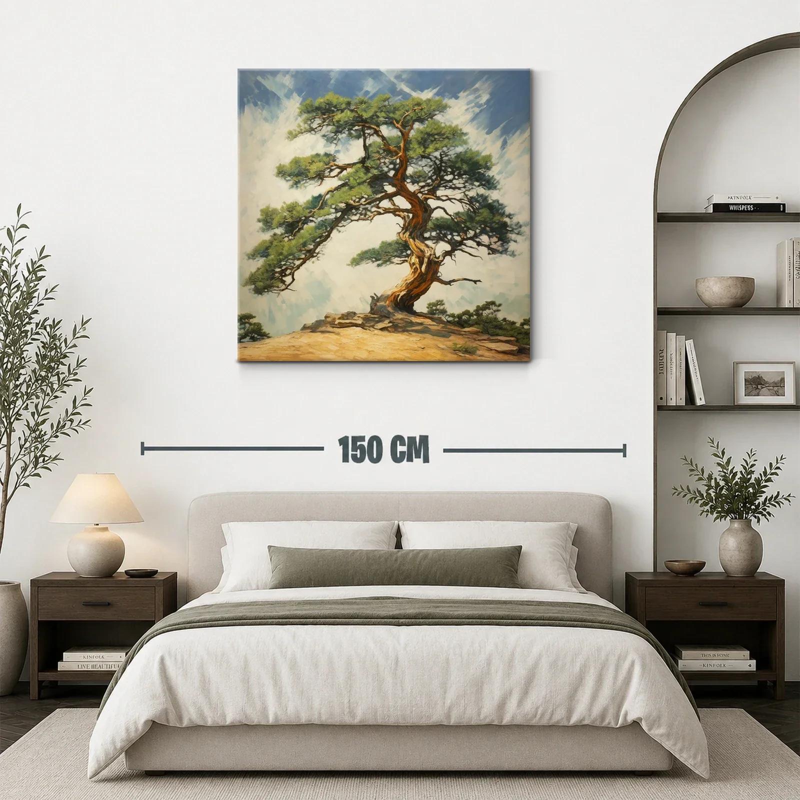Árbol centenario en paisaje sereno y natural — miniatura 3