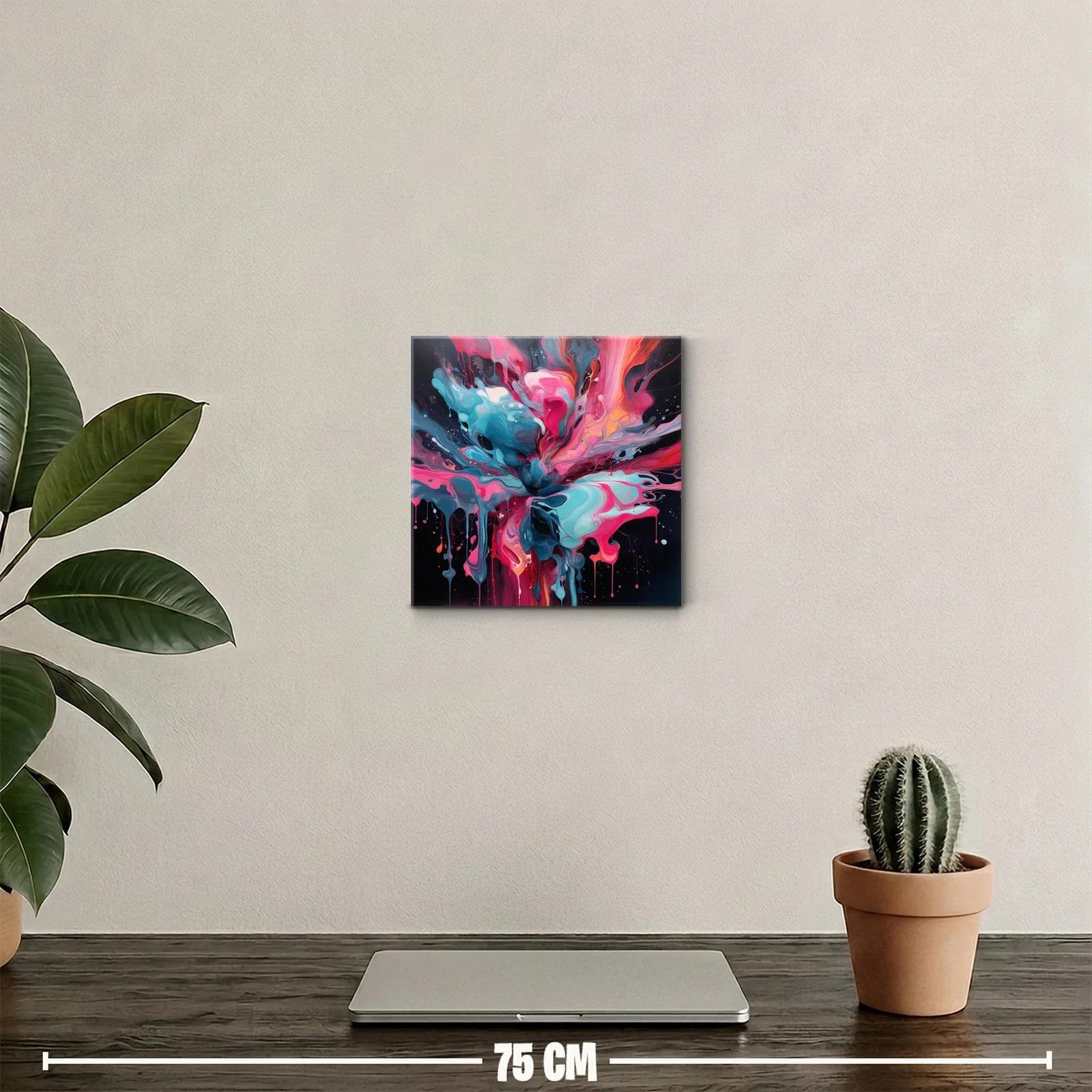 Explosión de colores vibrantes con efecto fluido dinámico — miniatura 2