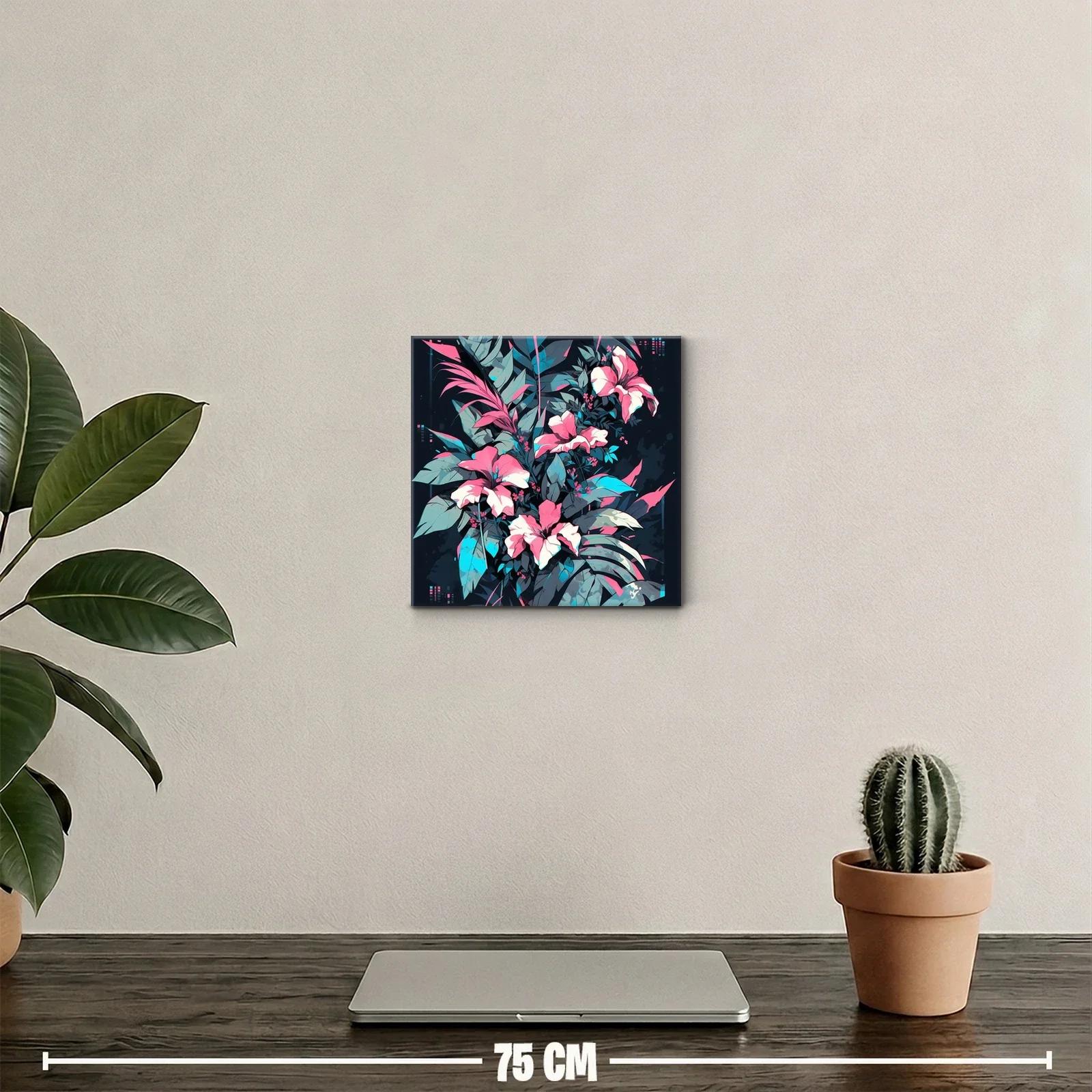 Ramo Vibrante de Flores en Contraste de Colores — miniatura 2