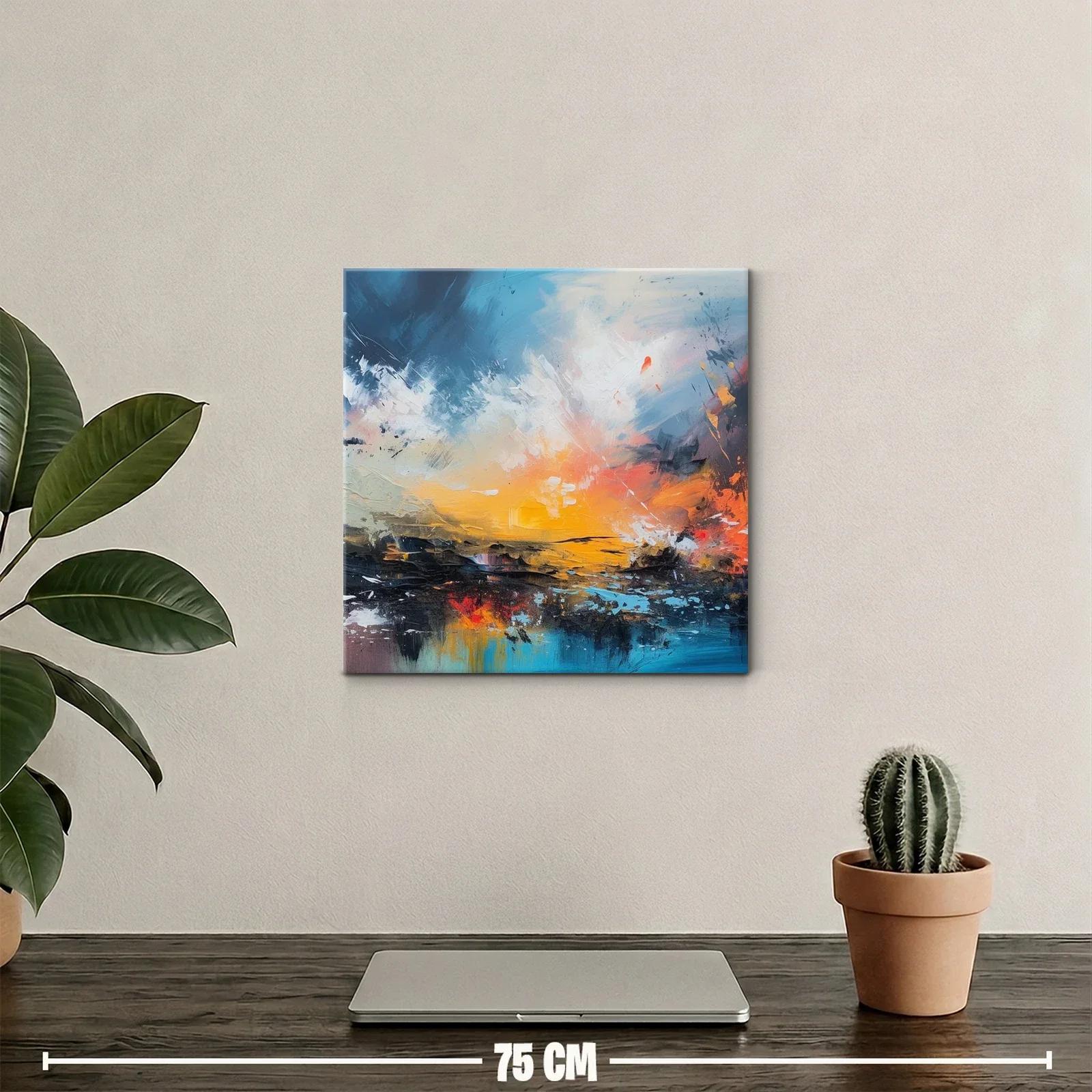 Atardecer Vibrante con Tonos Intensos y Movimiento — miniatura 2