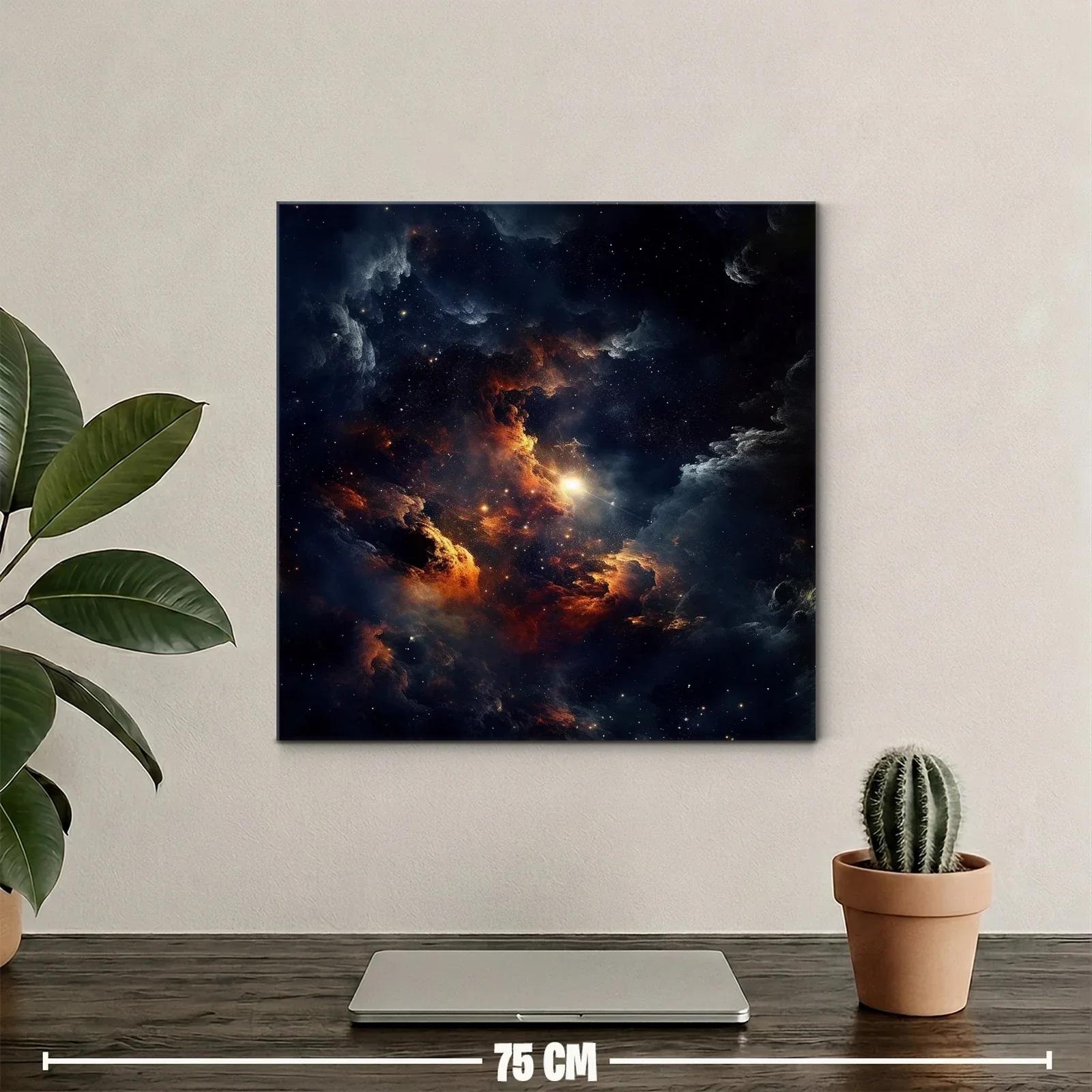 Cuadro Cósmico con Nebulosas y Estrellas Brillantes — miniatura 2
