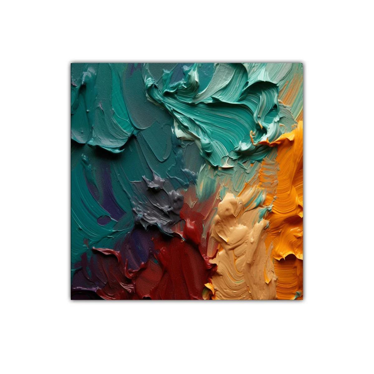 Explosión de color con texturas en tonos vibrantes — imagen principal