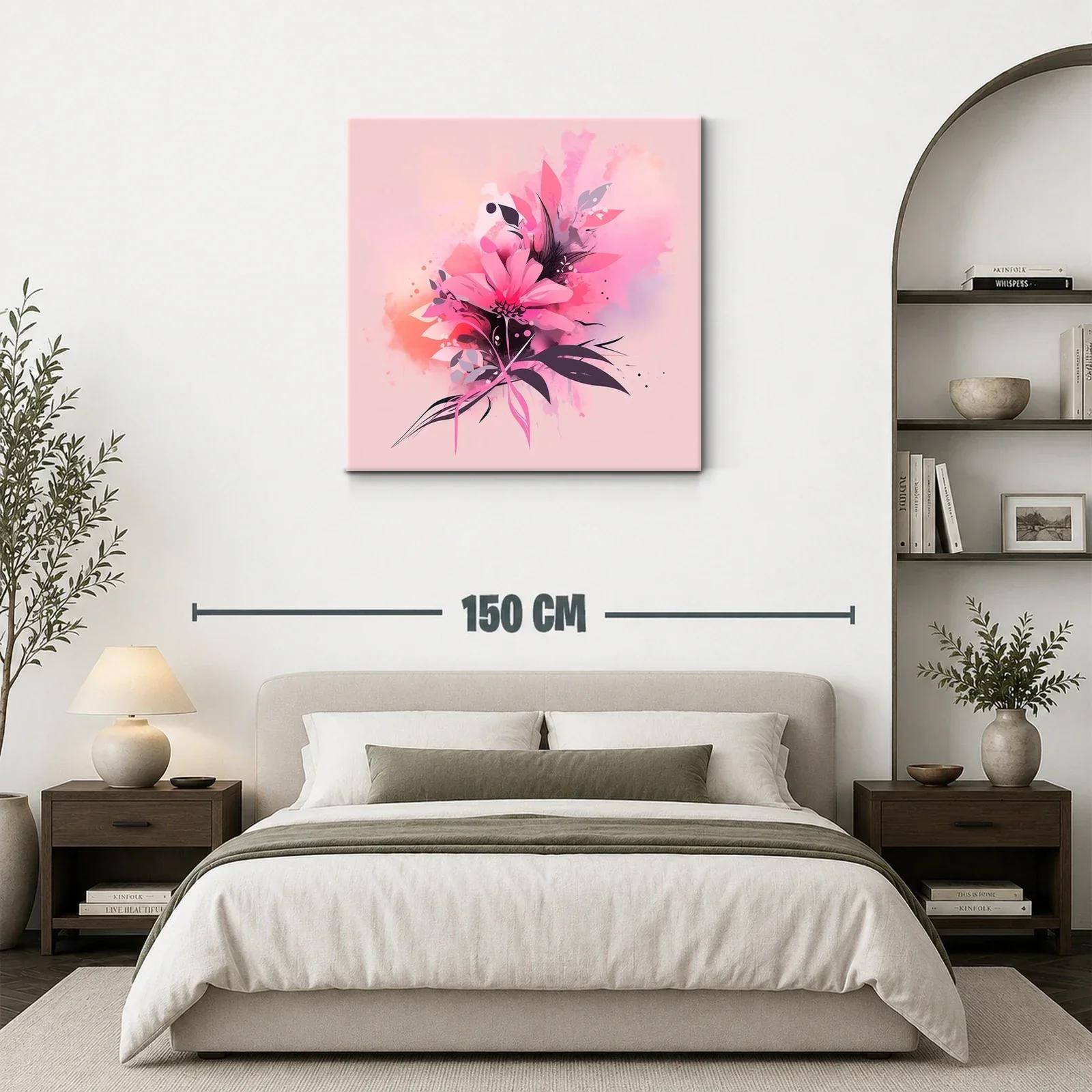 Composición Floral en Tonos Rosados y Lavanda — miniatura 3