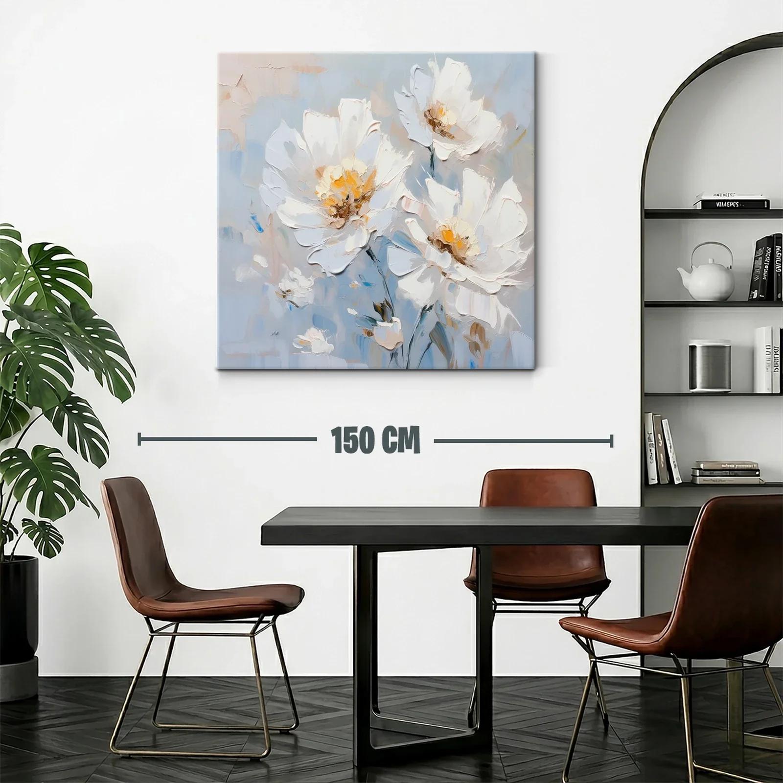 Cuadro floral con tonalidades suaves y elegantes — miniatura 2