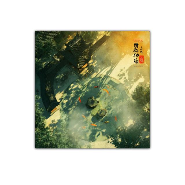 Serenidad japonesa con peces koi y arquitectura tradicional