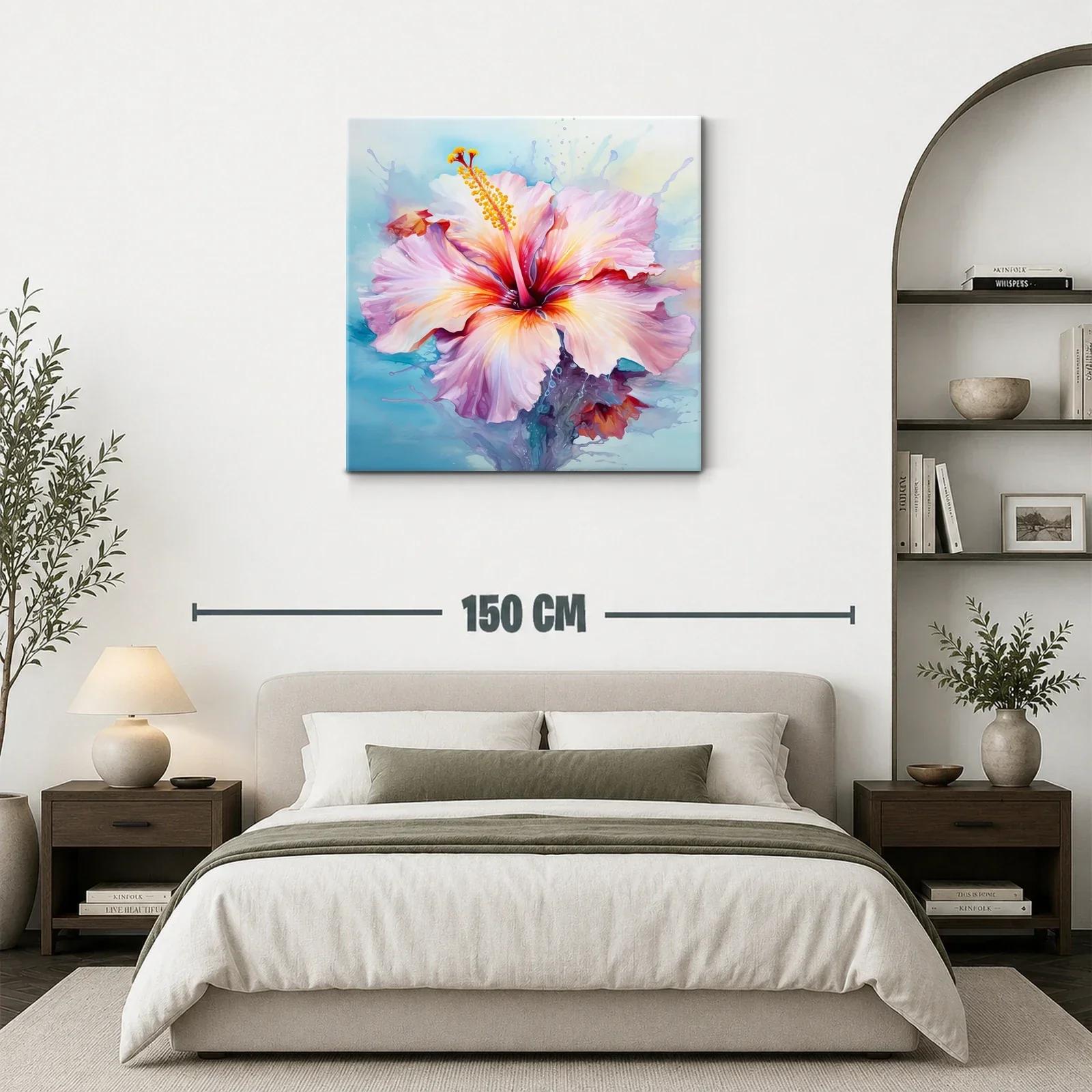 Flor vibrante con tonos pastel en movimiento fluido — miniatura 3