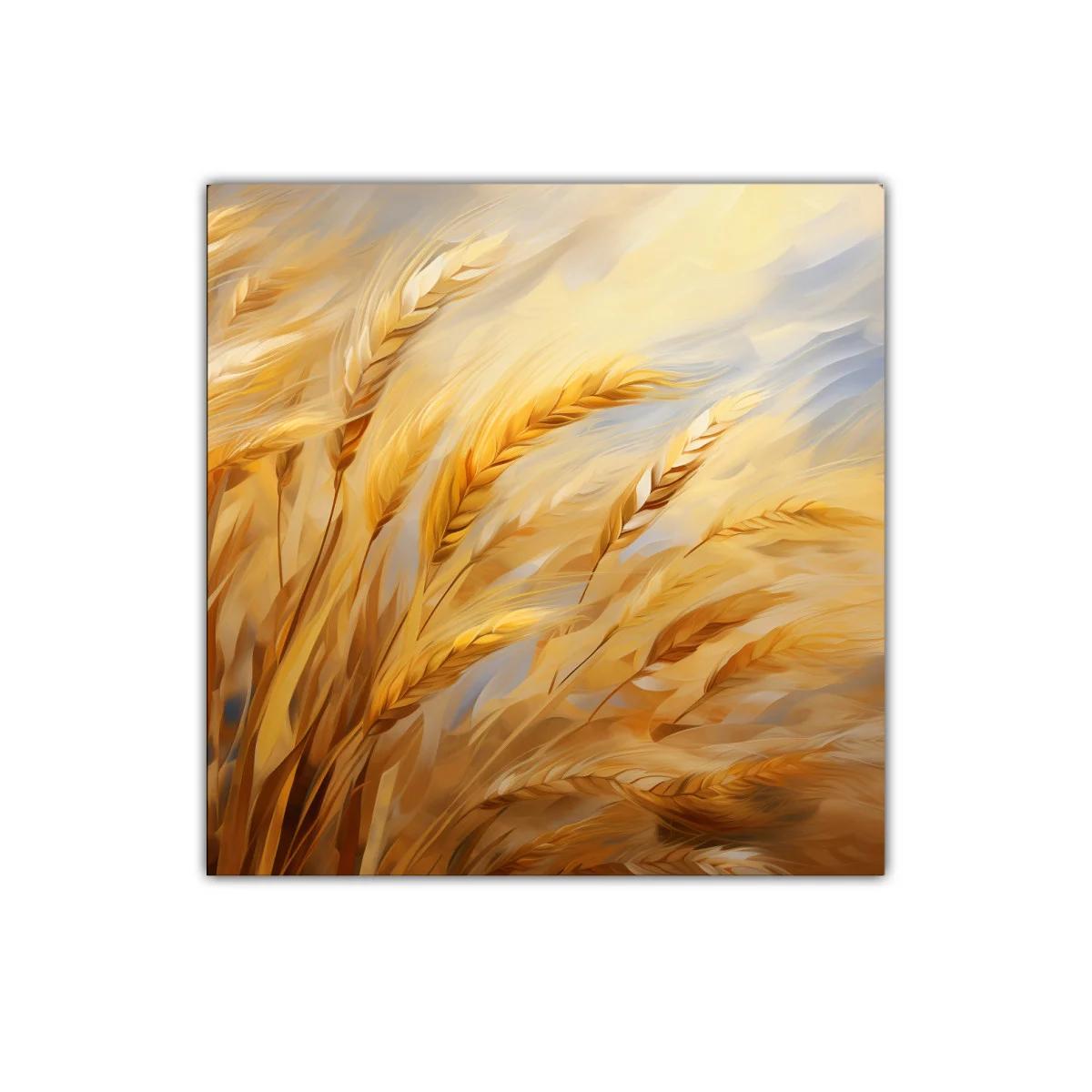 Espigas doradas movidas por el viento — imagen principal