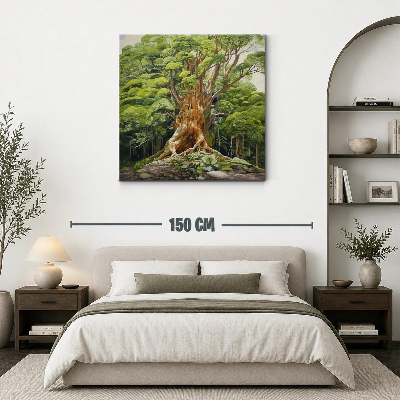 Impresionante árbol antiguo con follaje vibrante — miniatura 3