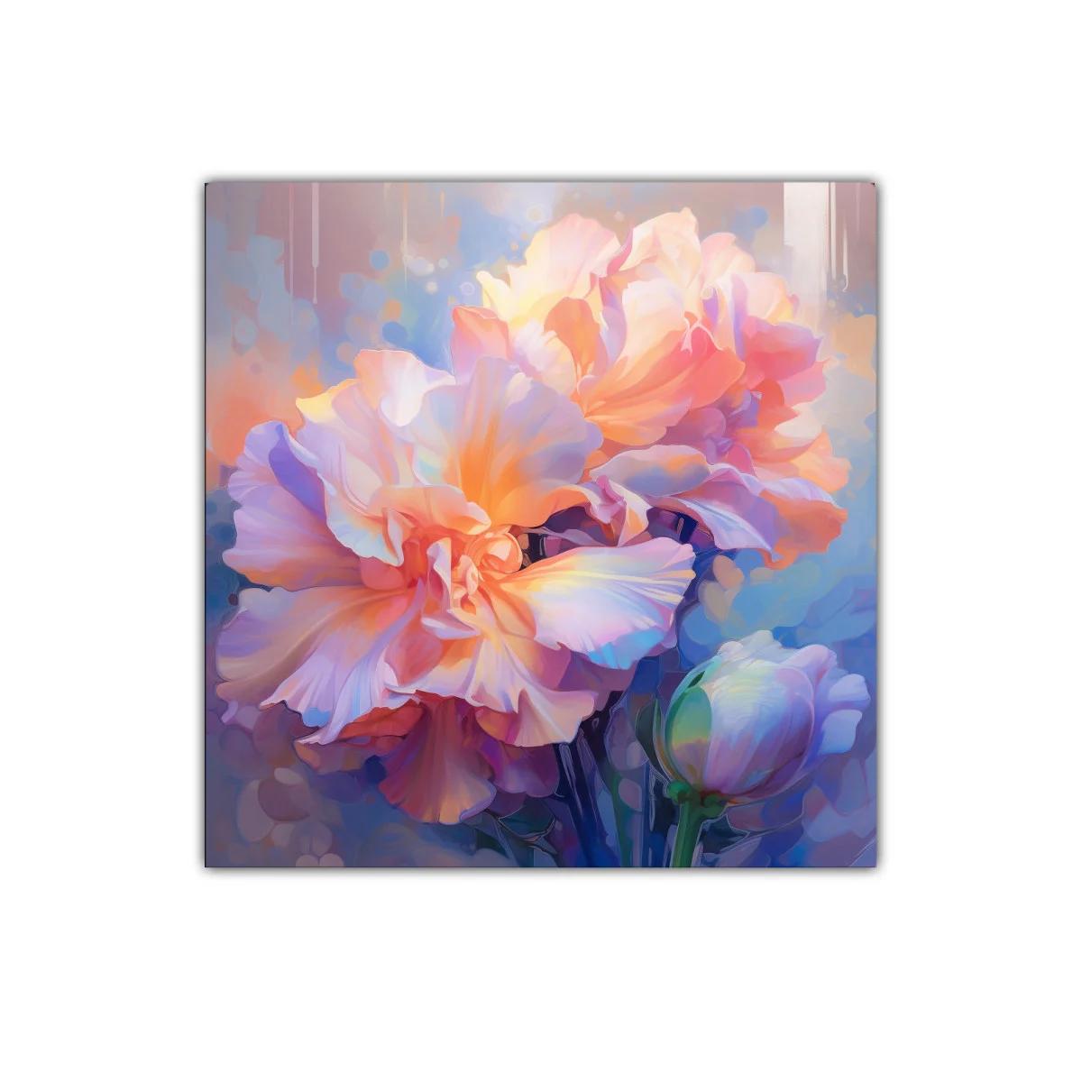 Cuadro floral suave en tonos pastel para decorar — imagen principal