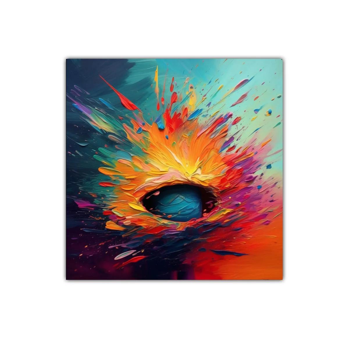 Explosión de color vibrante para ambientes dinámicos