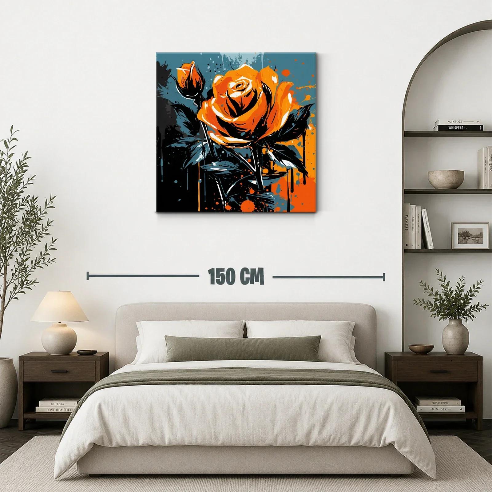 Rosa vibrante en tonos cálidos y contrastes dinámicos — miniatura 3