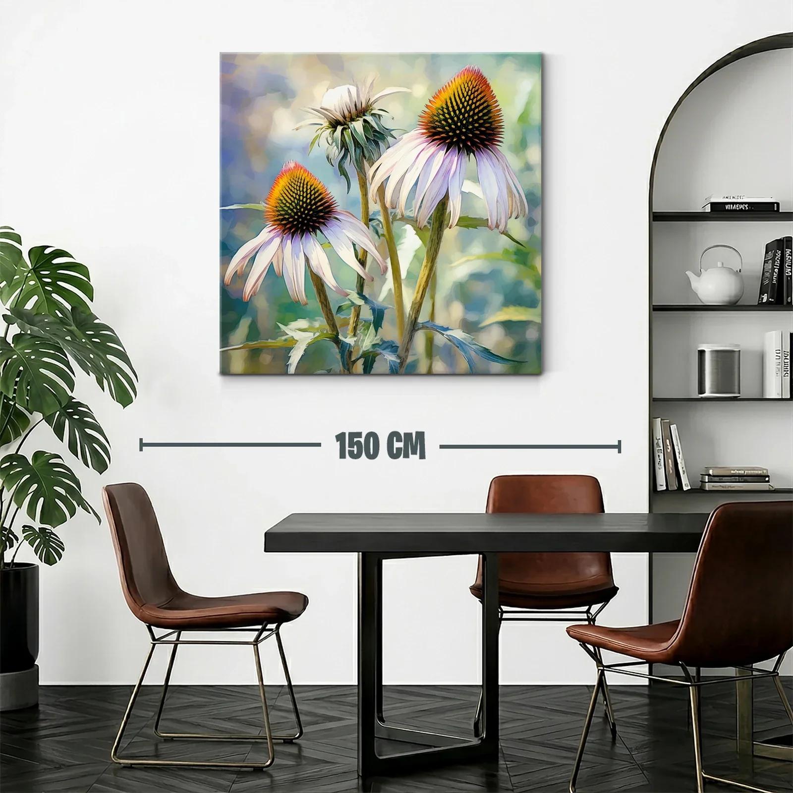 Flores vibrantes con toques cálidos y sutiles tonos pastel — miniatura 2
