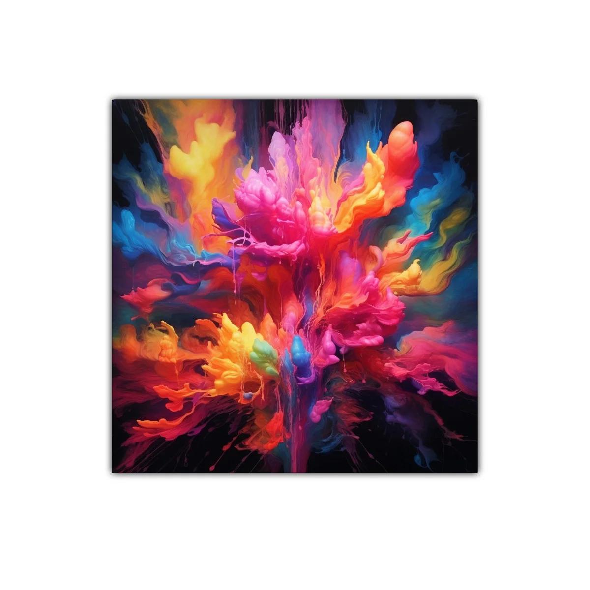 Explosión de color en movimiento vibrante y abstracto — imagen principal