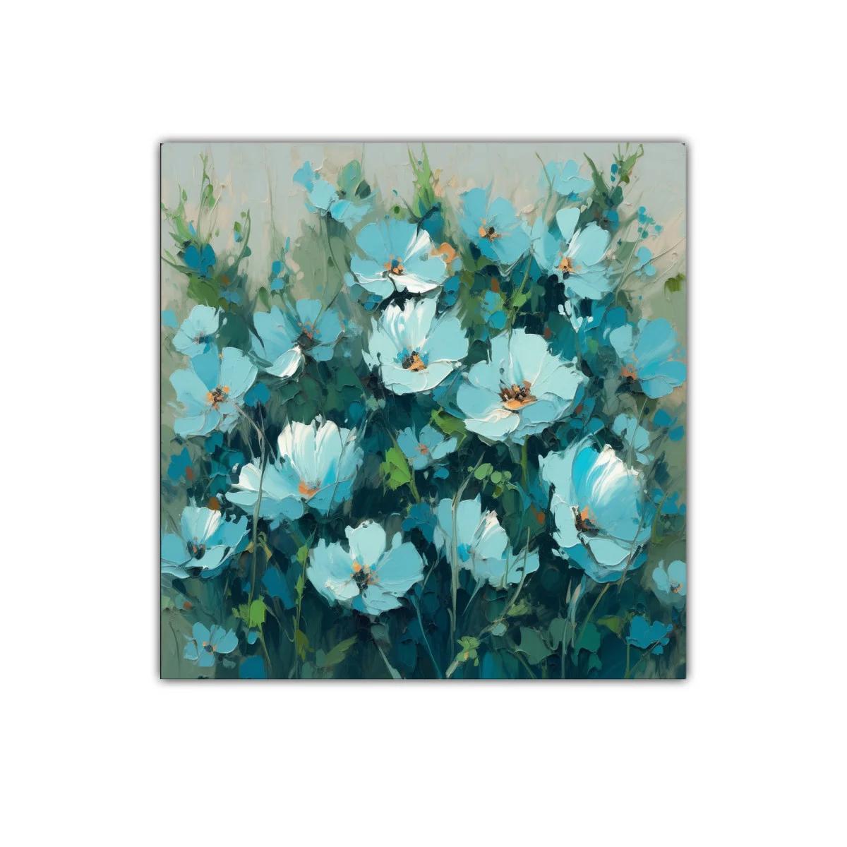 Flores azules frescas para un toque natural y sereno — imagen principal