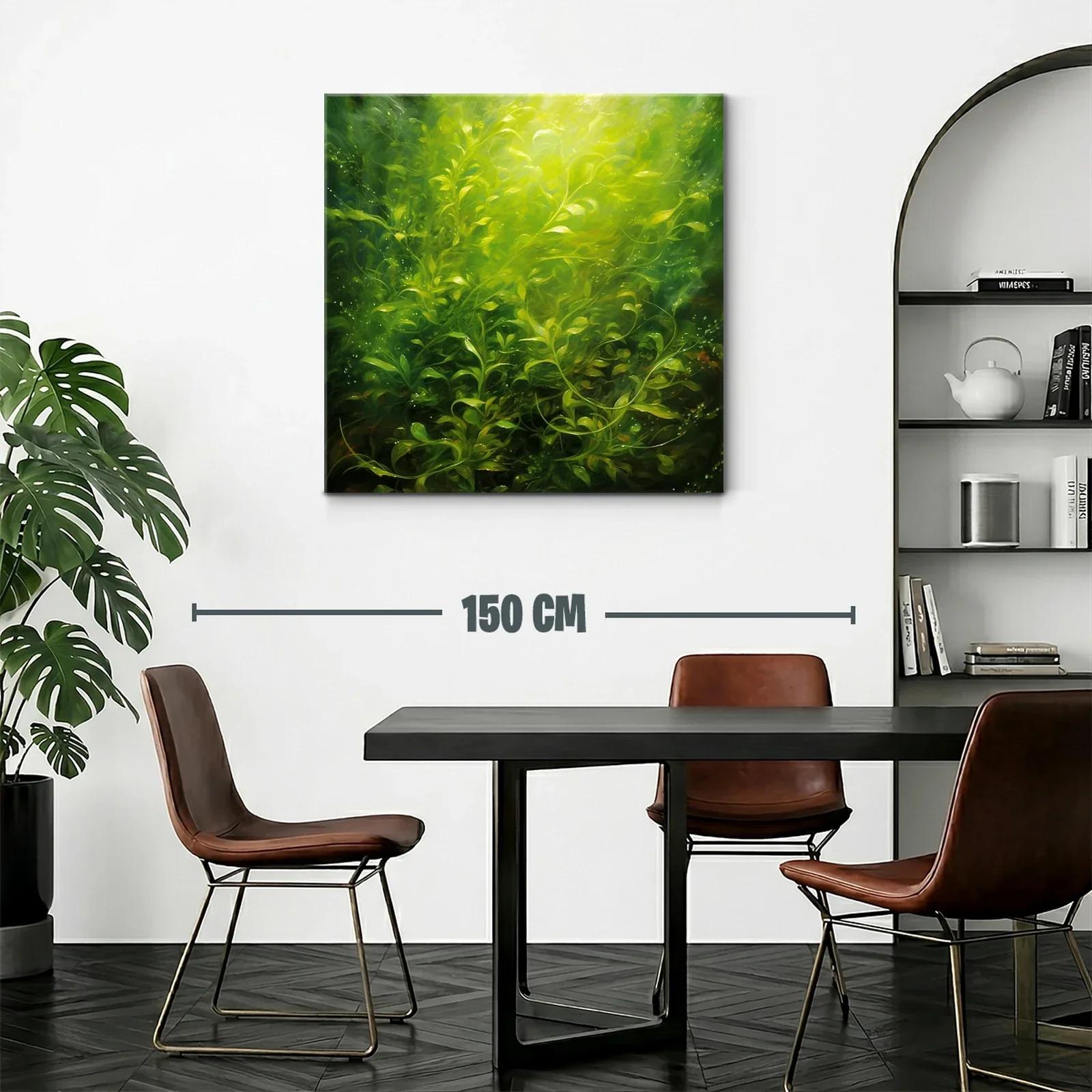 Explosión de tonos verdes con luz natural intensa — miniatura 2